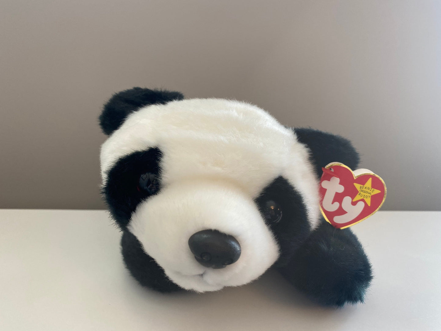 Ty Beanie Buddy “Peking” the Panda Bear (14 inch)