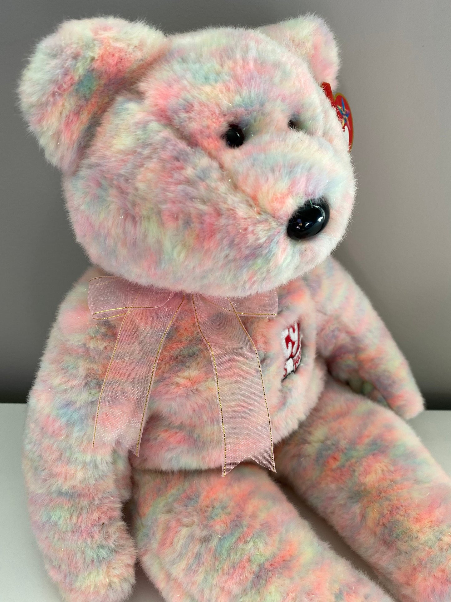 Ty Beanie Buddy “Celebrate” the Bear (14 inch)