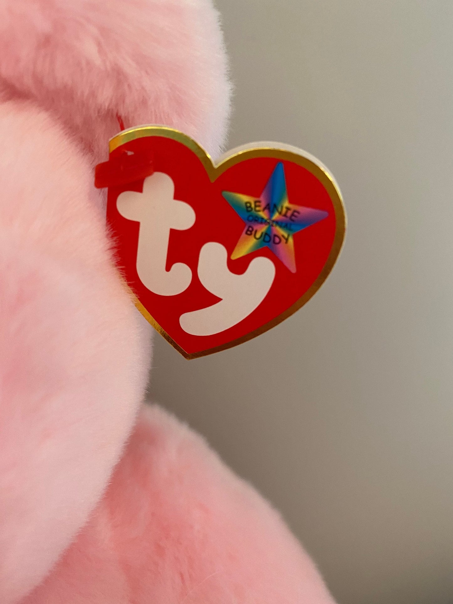 Ty Beanie Buddy “Sakura” the Pink Bear - Japan Exclusive *Rare* (13.5 inch)