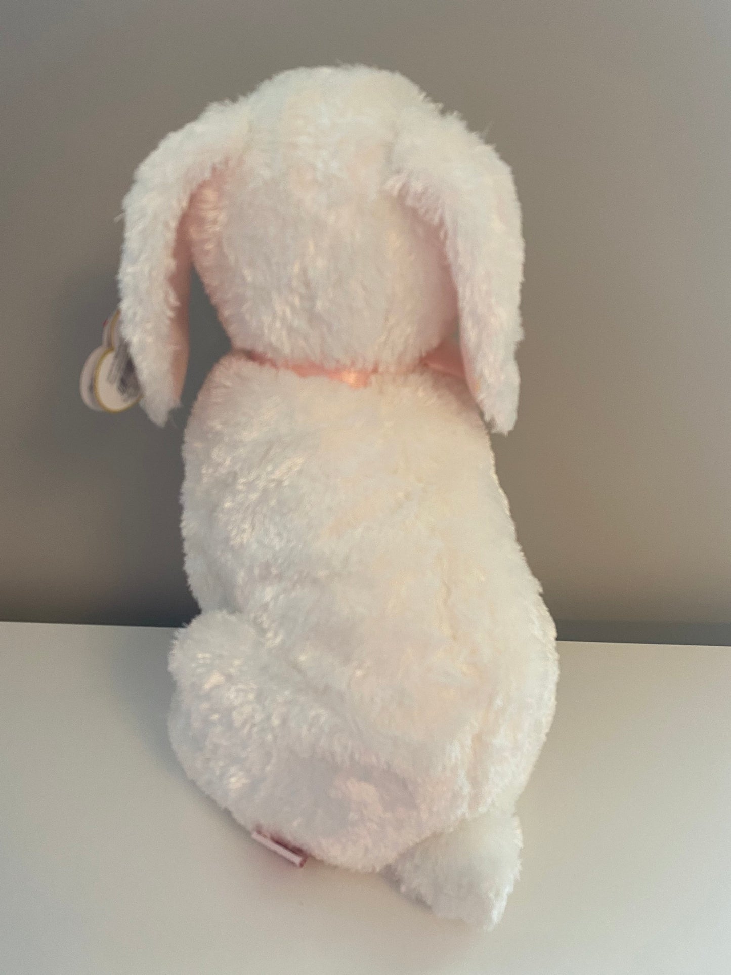 Ty Beanie Buddy “Spring” the White Bunny Rabbit (10 inch)