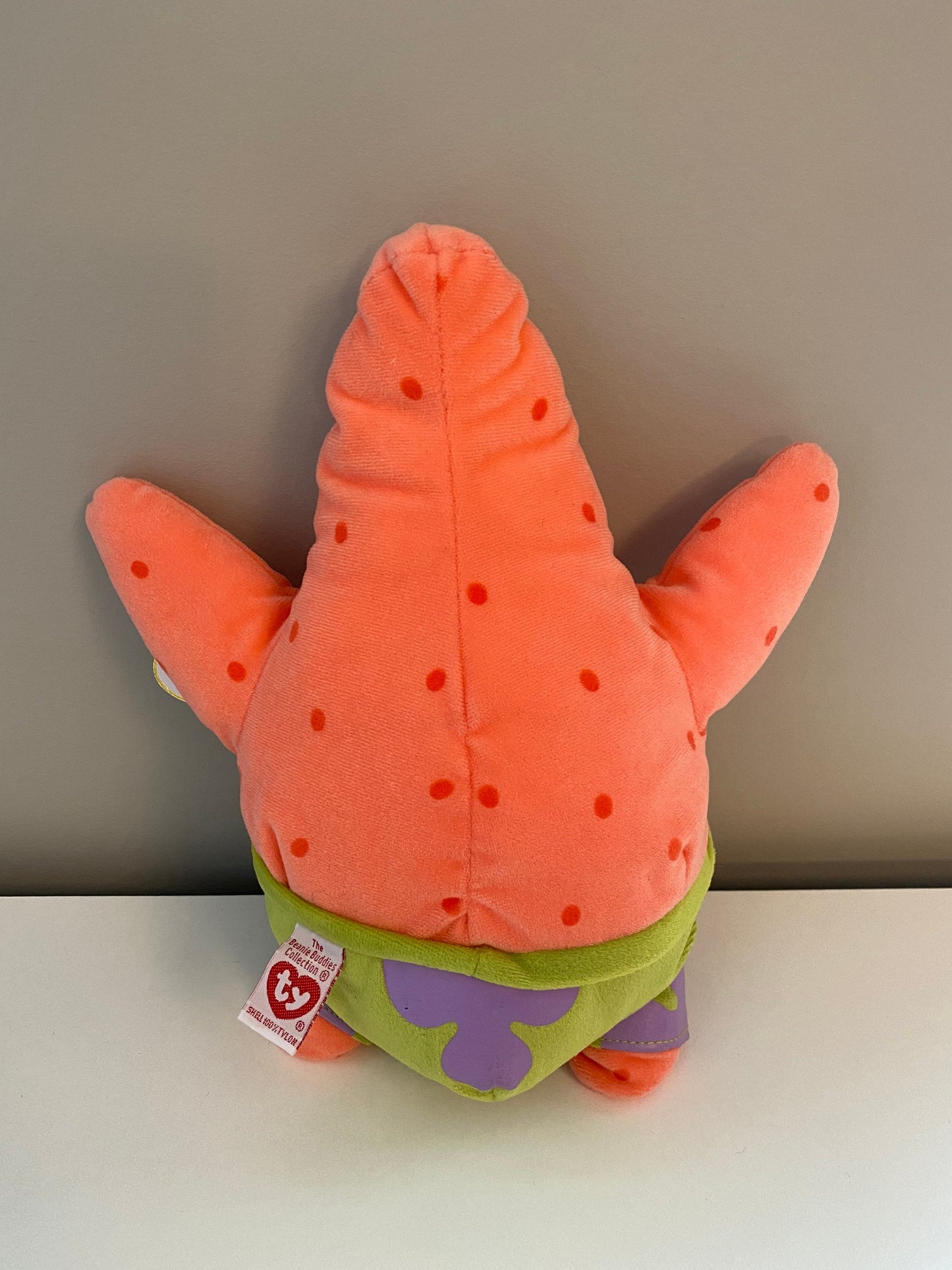 Ty Beanie Buddy “Patrick Star” the Spongebob SquarePants Movie Character (11 inch)