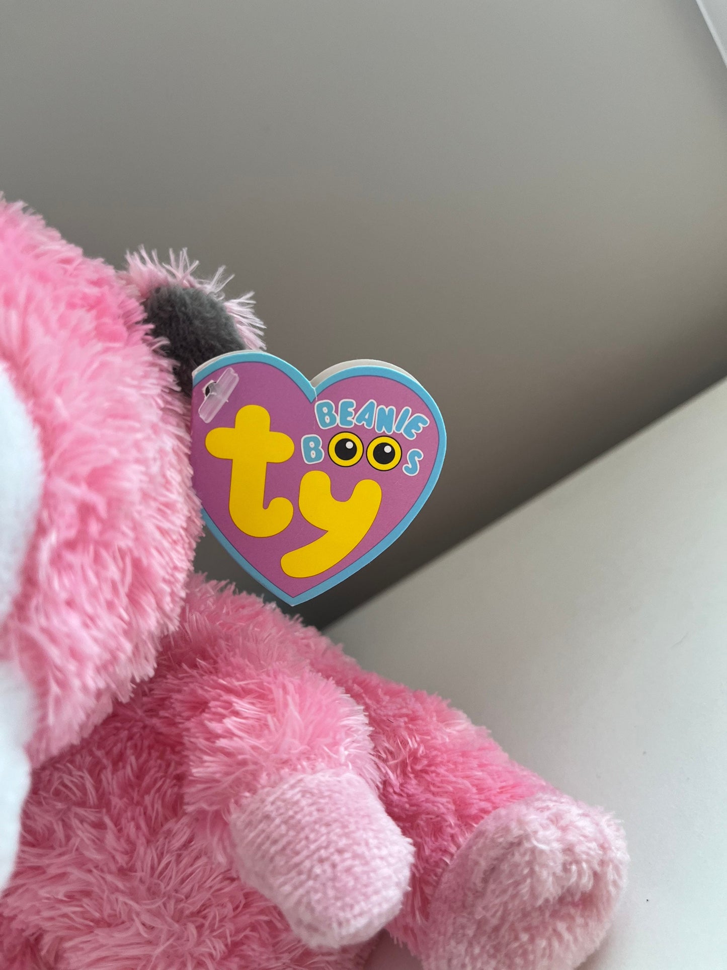 Ty Beanie Boo “Sherbet” the Pink Monkey - UK Exclusive *Rare* (6 inch)