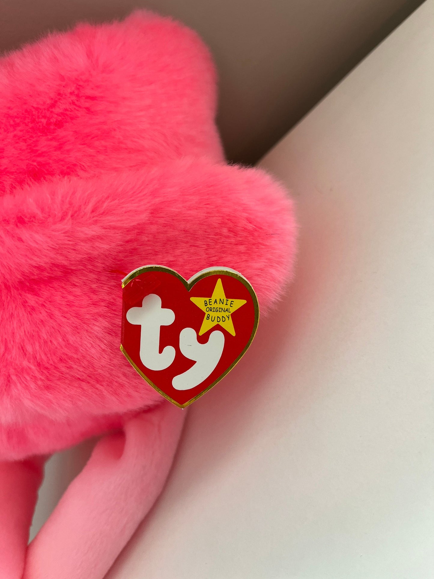 Ty Beanie Buddy “Pinky” the Flamingo (10 inch)