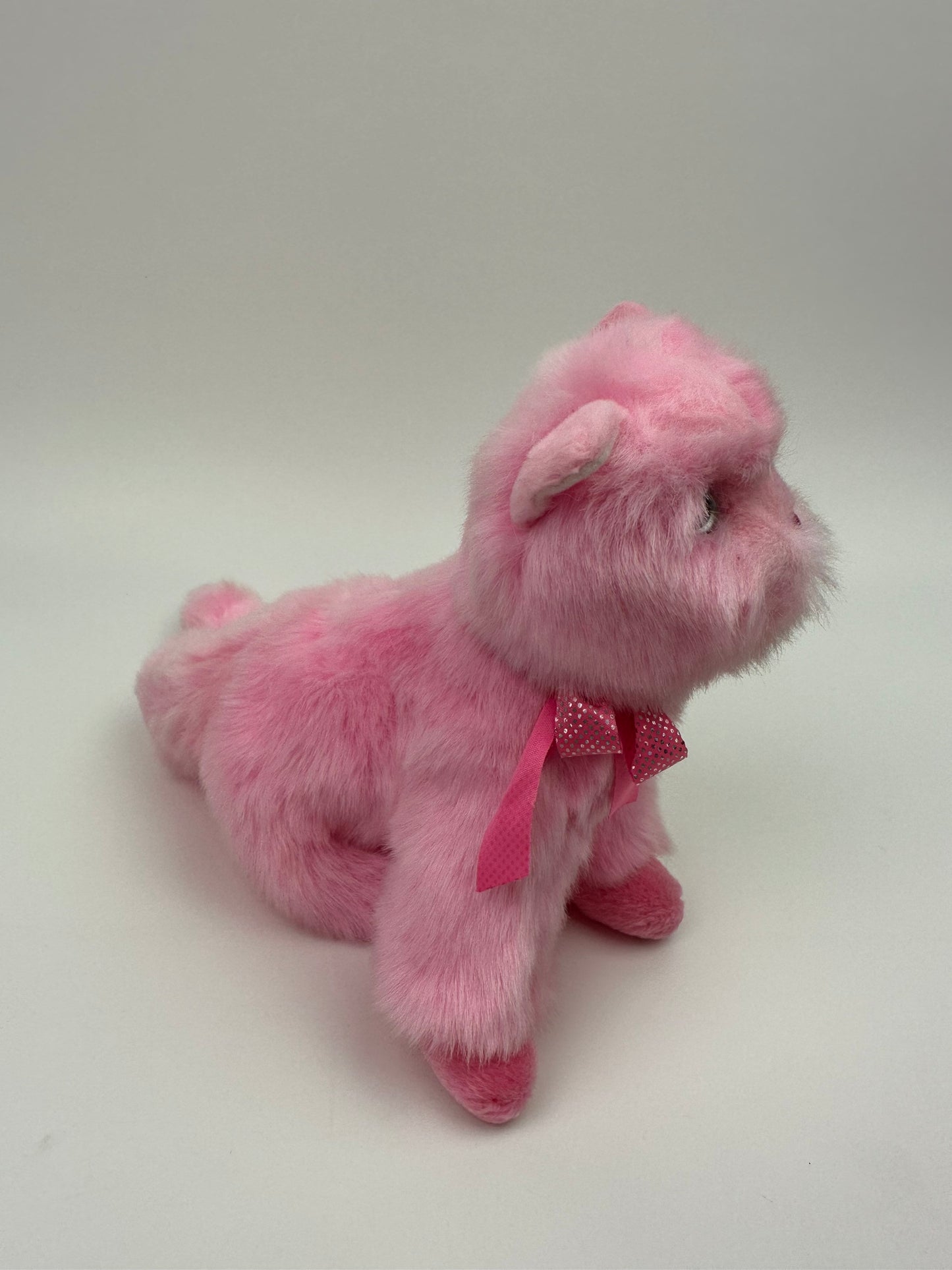 Ty Beanie Baby “Taffeta” the Pink Cat - Pinkys Collection (7 inch)