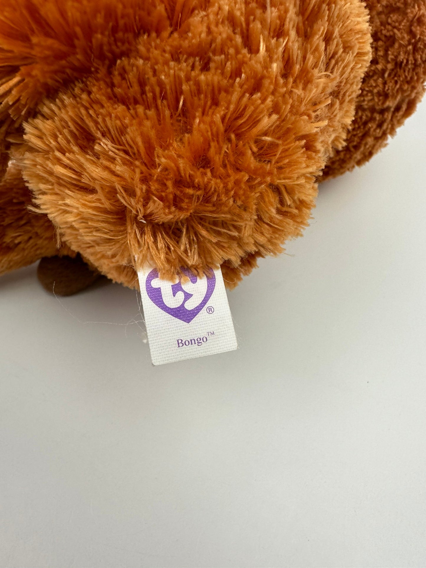 TY Beanie Boo “Bongo” the Monkey - No Hang Tag (6 inch)
