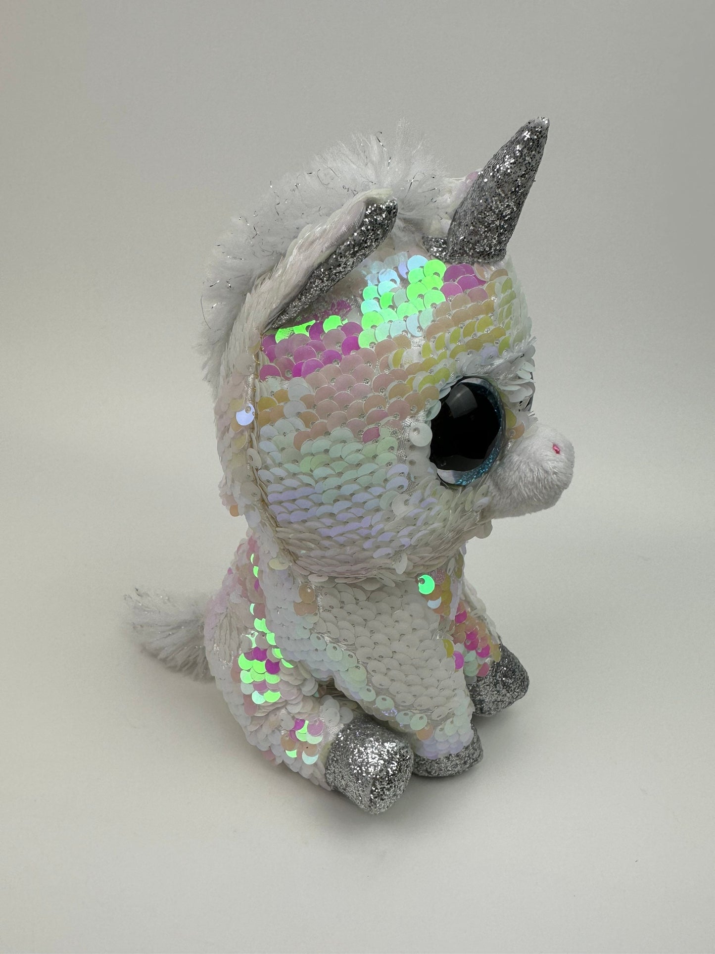 Ty Flippables “Diamond” the Sequin Unicorn - No Hang Tag (6 inch)