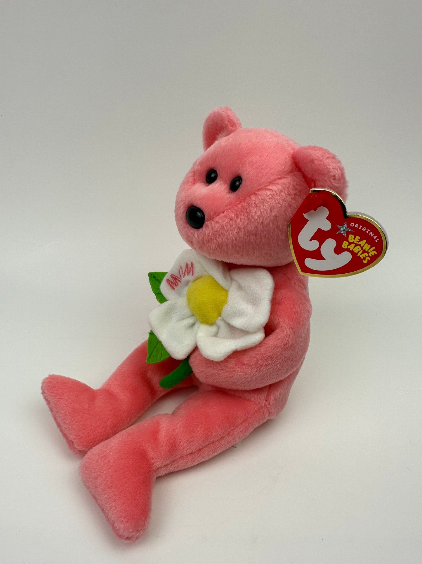 Ty Beanie Baby Bear “Dearly” the Mother’s Day or Gift for Mom Bears *Hallmark Gold Crown Exclusive* (8.5 inch)