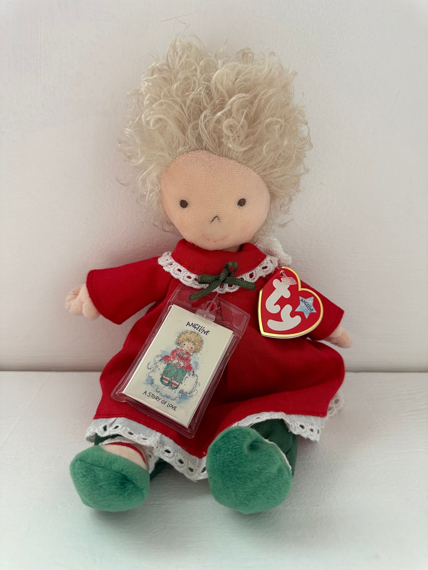 Ty Doll “Angeline” the Holiday Angel Girl (9 inch)