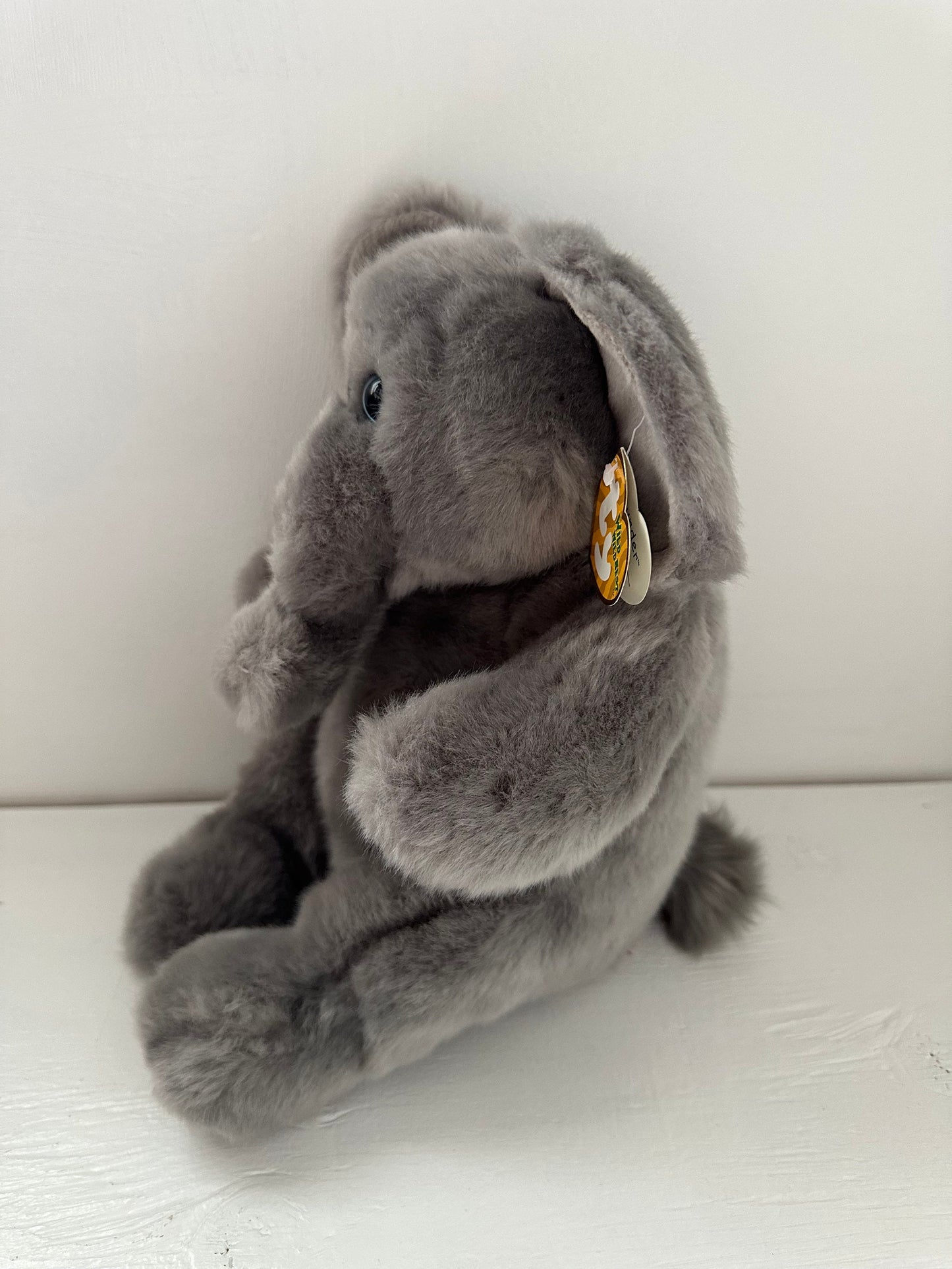 Ty Wild Wild Best Collection “Thunder” the Gray Elephant *Rare* (10 inch)