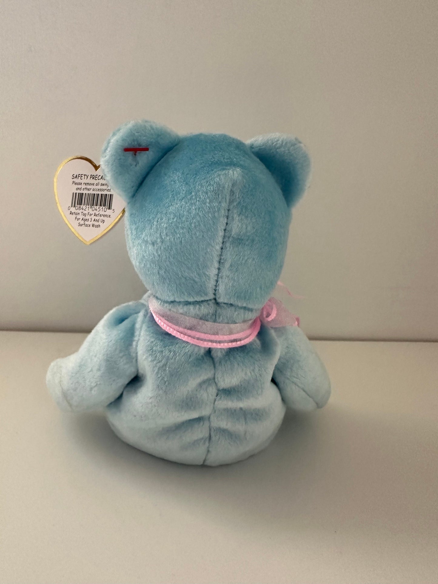 Ty Beanie Baby “Eggs II” the Blue Easter Bear (8.5 inch)