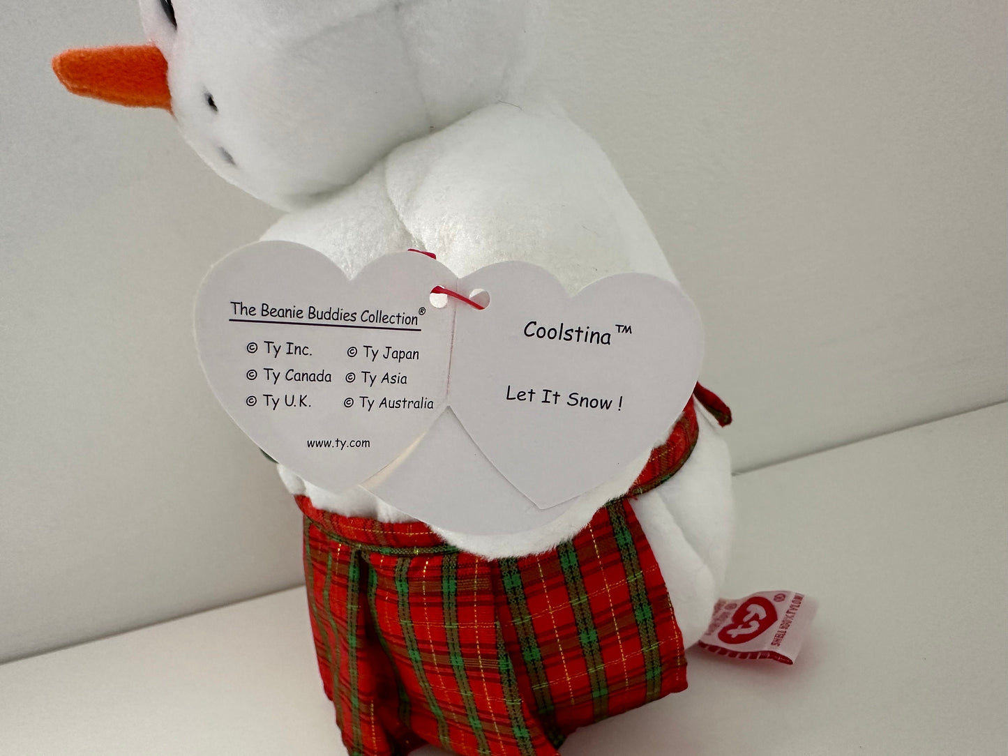 Ty Beanie Buddy “Coolstina” the Snowman (10 inch)