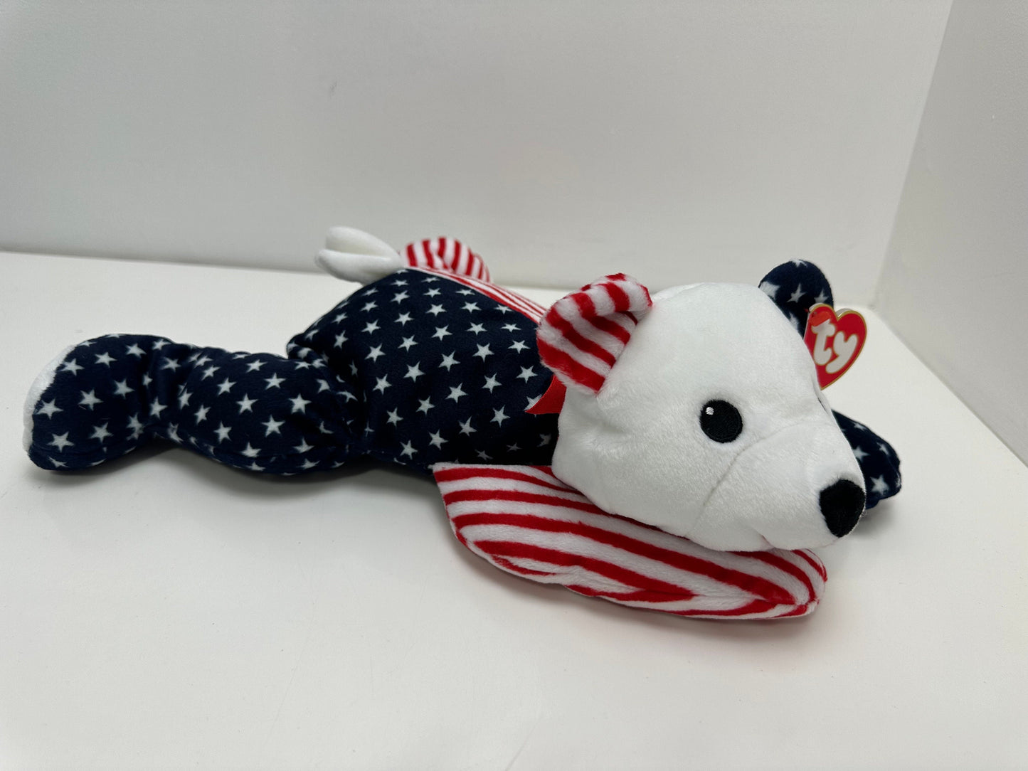 Ty Pillow Pal “Sparkler” the American Bear! (12 inch)