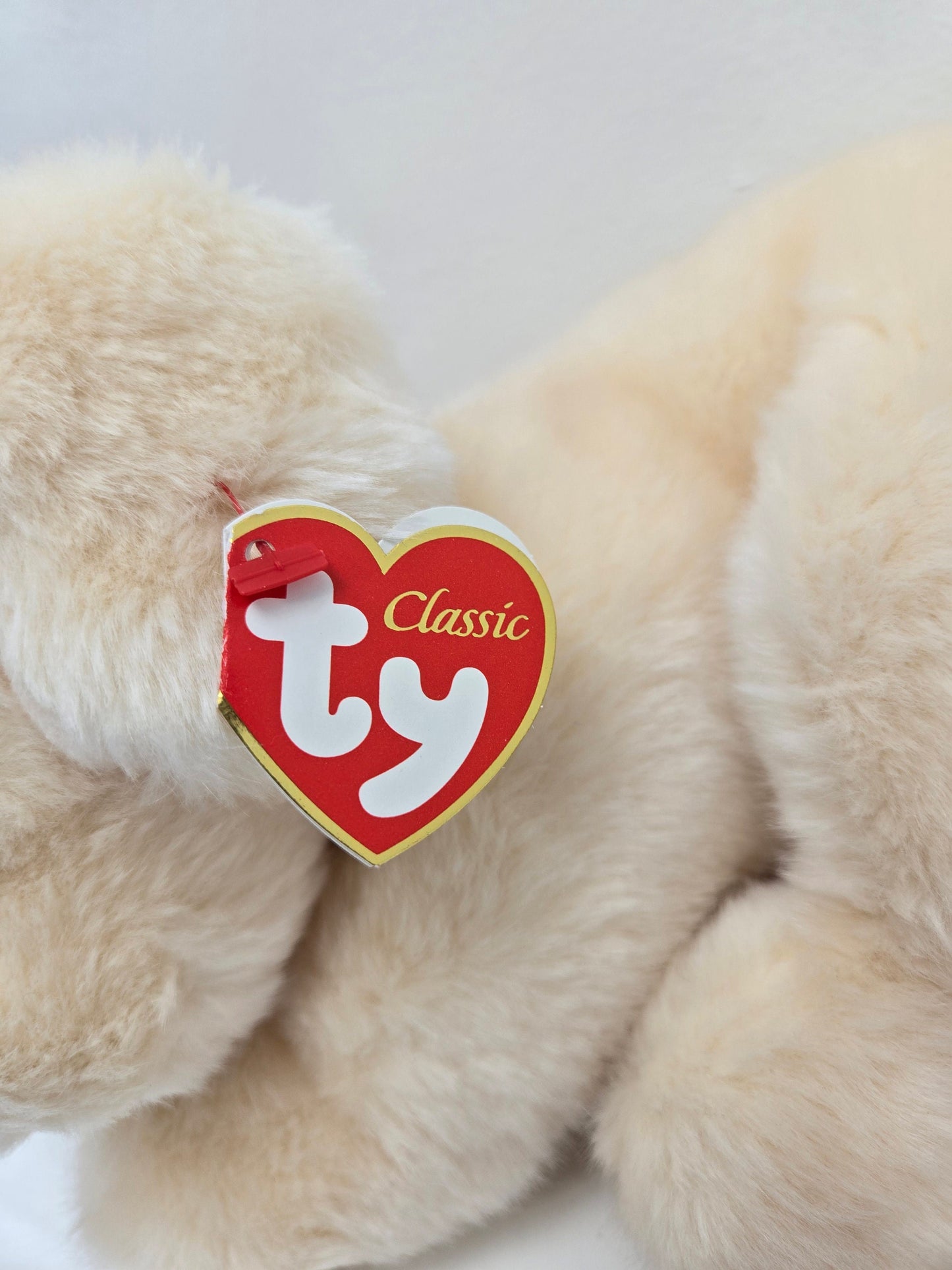 Ty Classics Collection “Furlow” the Yellow Lab *Rare* (12 inch)