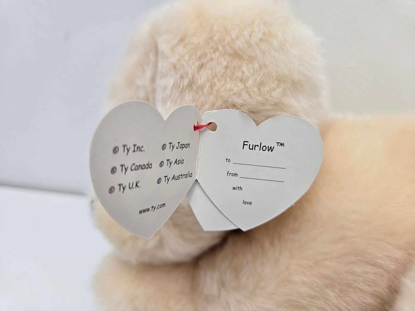 Ty Classics Collection “Furlow” the Yellow Lab *Rare* (12 inch)