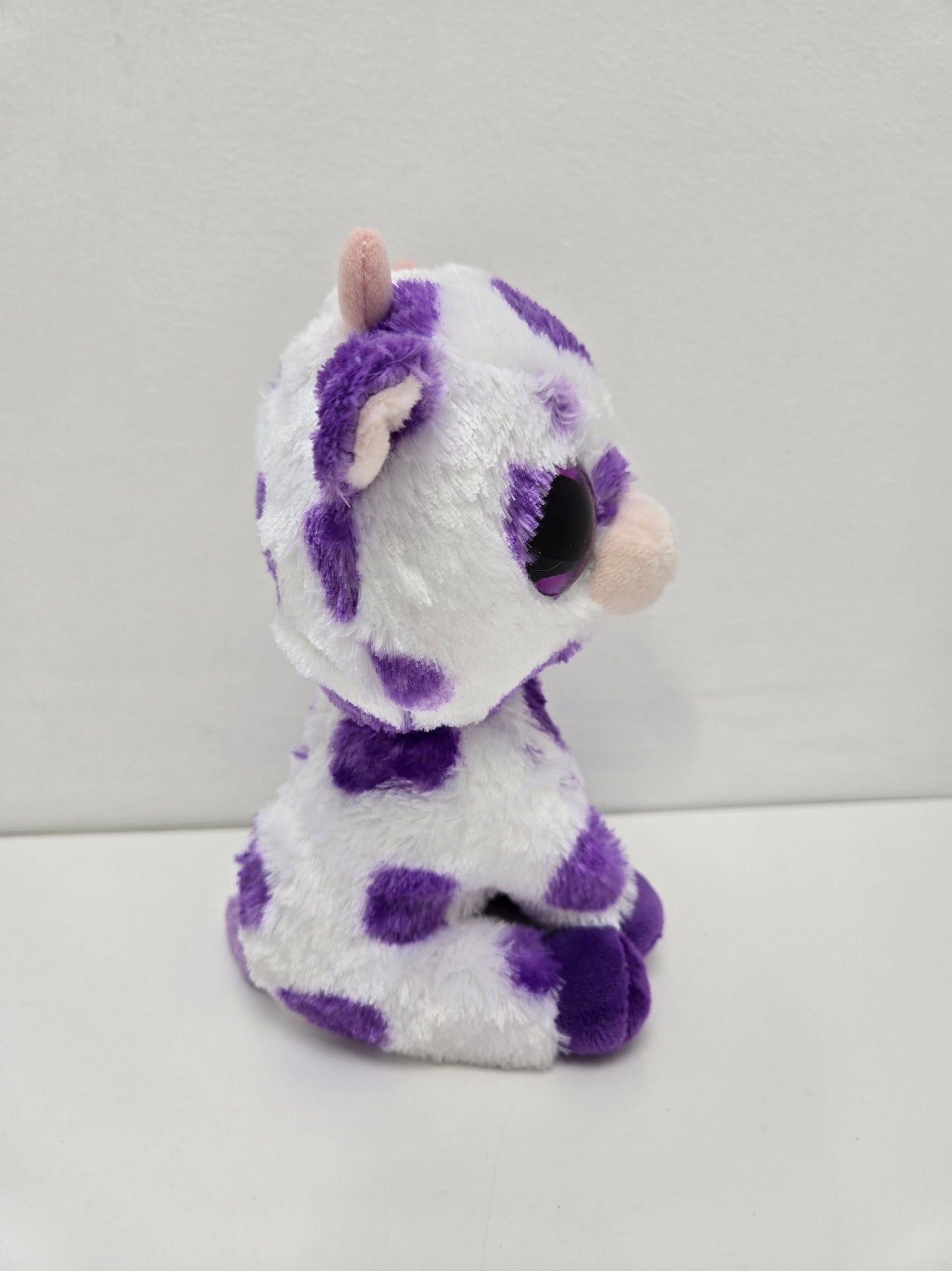 Ty Beanie Boo “Ethel” the Purple Cow (6 inch)