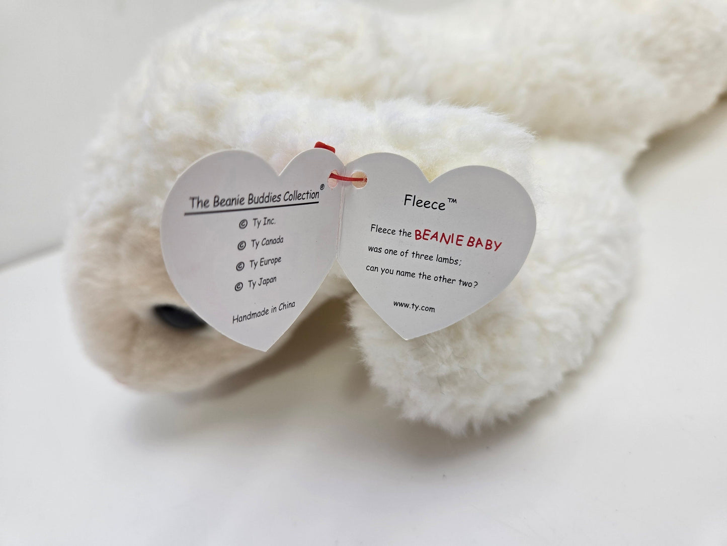 Ty Beanie Buddy “Fleece” the Lamb (13.5 inch)