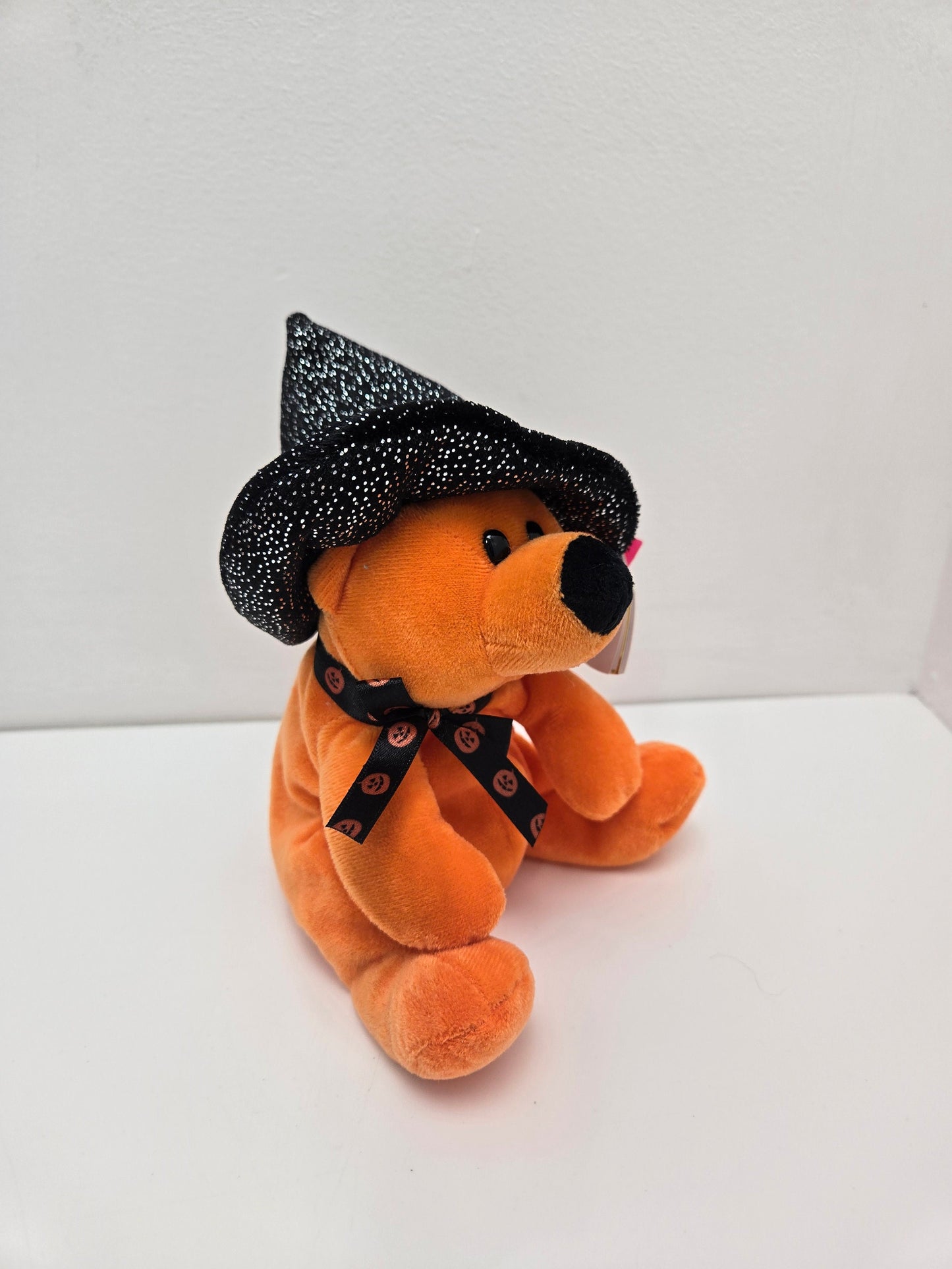Ty Beanie Baby “Haunts” the Halloween Witch Bear - Borders Exclusive! (7 inch)