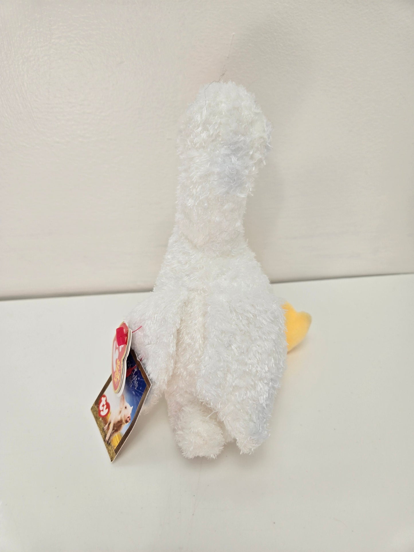 Ty Beanie Baby “Gussy” the Goose! *Rare* Charlotte’s Web Movie Promo! (7.5 inch)