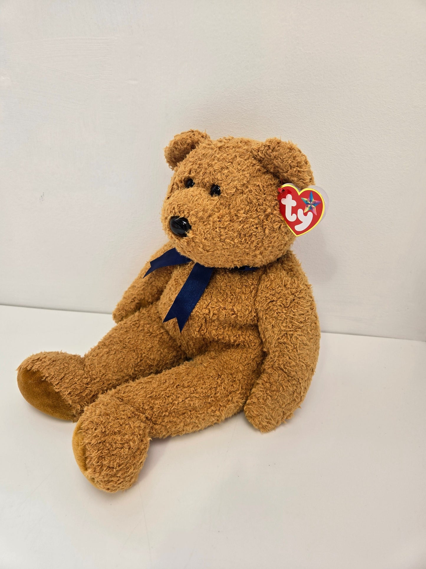 Ty Beanie Buddy “Fuzz” the Adorable and Popular Fuzzy Bear! (13.5 inch)