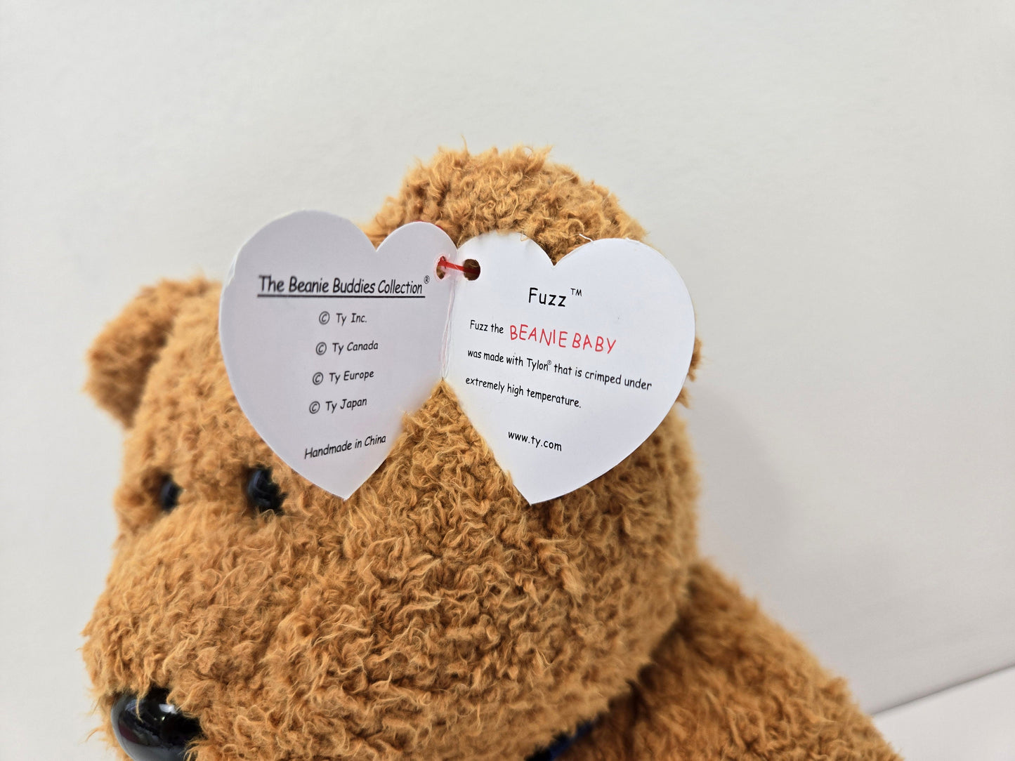 Ty Beanie Buddy “Fuzz” the Adorable and Popular Fuzzy Bear! (13.5 inch)