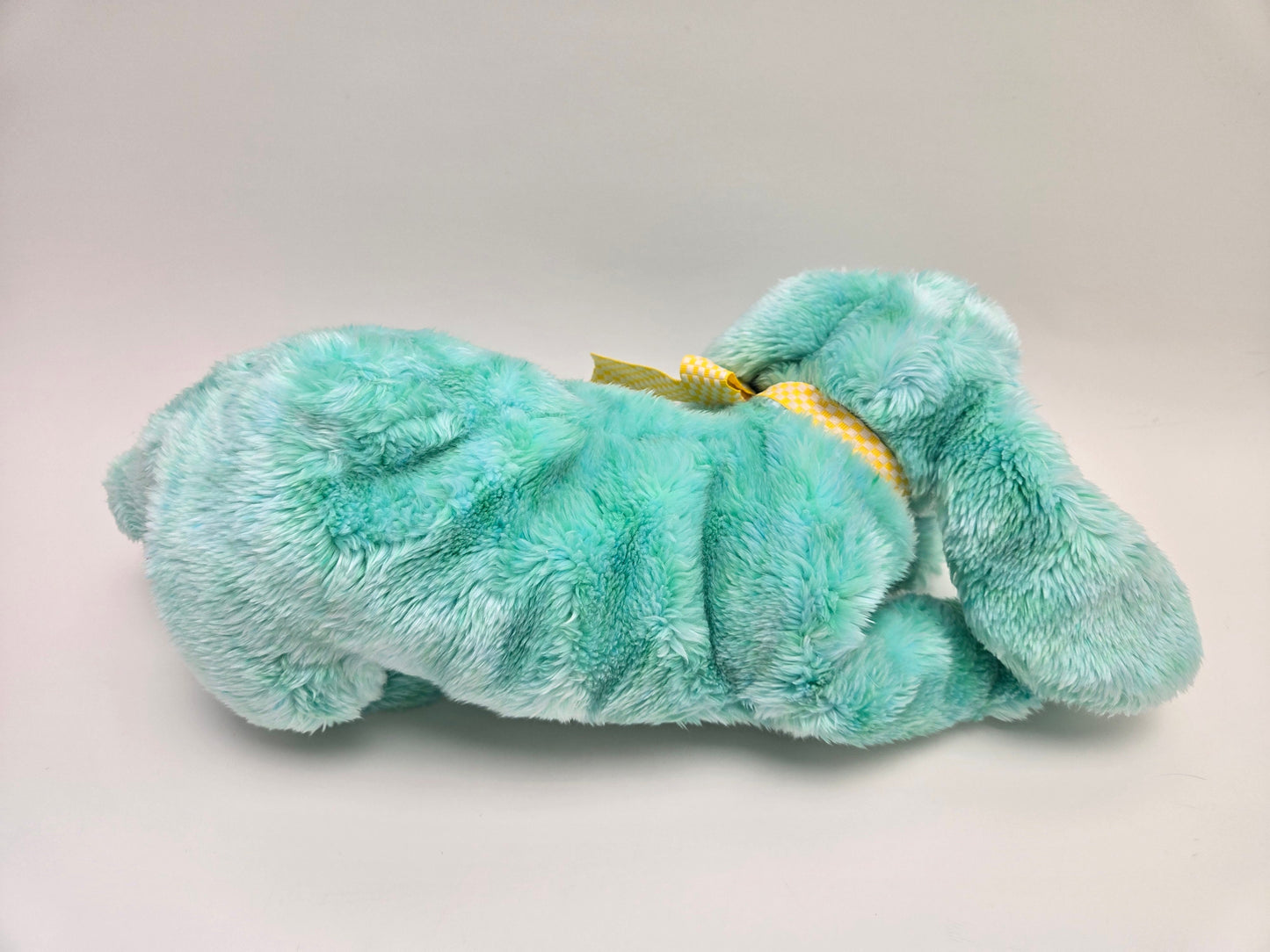 TY Beanie Buddy “Diddley” the Teal Dog Plush (12.5 inch)