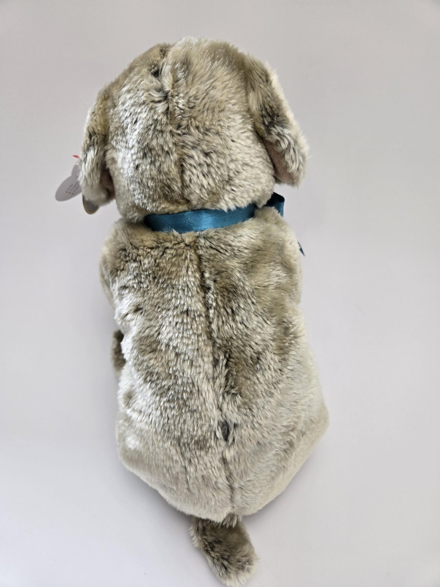 Ty Classics Collection “Tanner” the Dog with Blue Bow (12 inch)