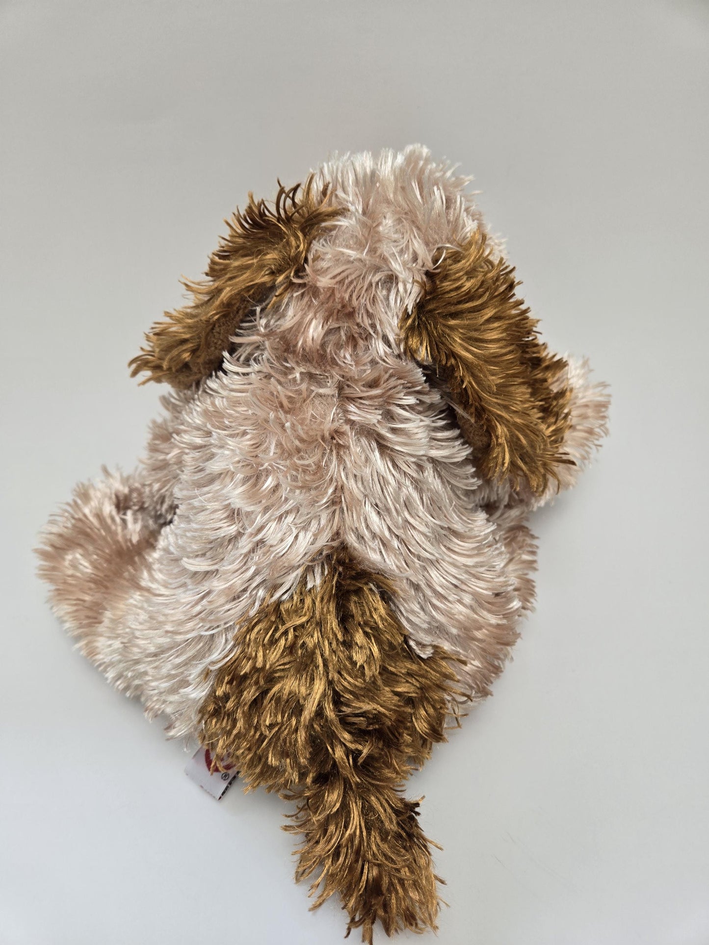 TY Classics Collection “Fiddle” the Adorable Dog - Nose Squeaker Works! (12 inch)