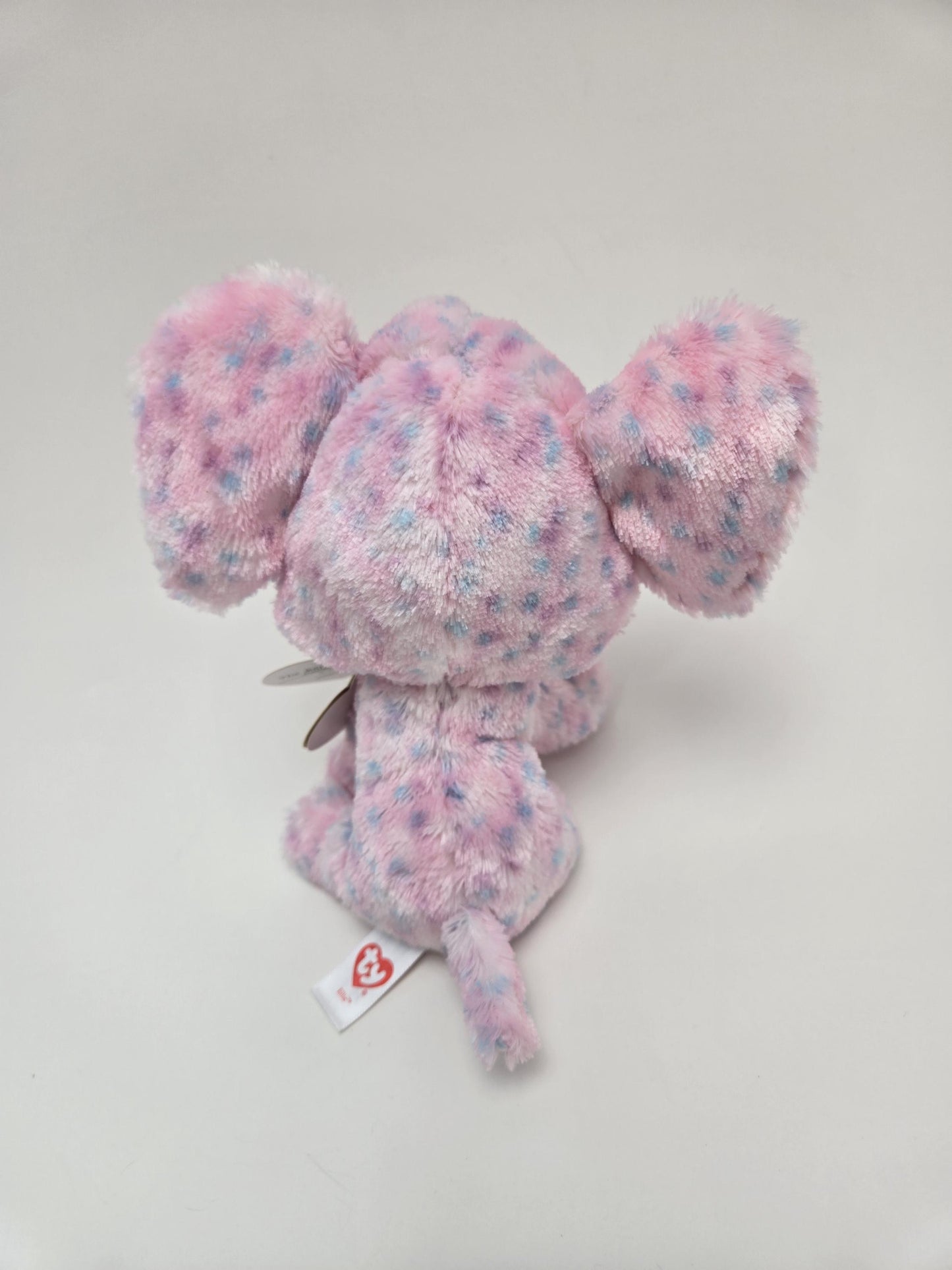 TY Beanie Boo “Ellie” the Adorable Pink Elephant - No Hang Tag (Larger 9 inch)