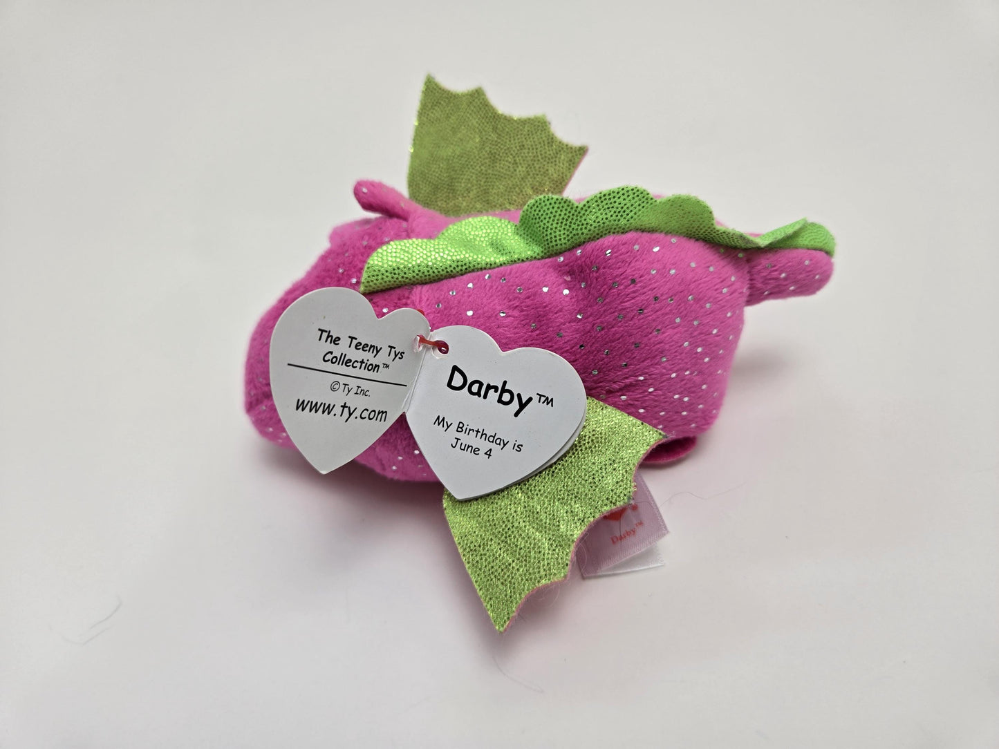 Ty Stackables “Darby” the Pink Dinosaur (4 inch)