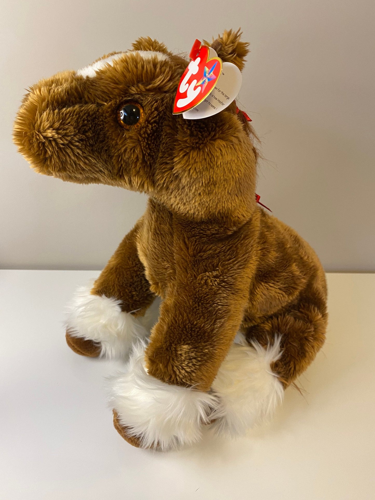 Ty Beanie Buddy Horse “Hoofer” the Clydesdale Horse (13 inch)