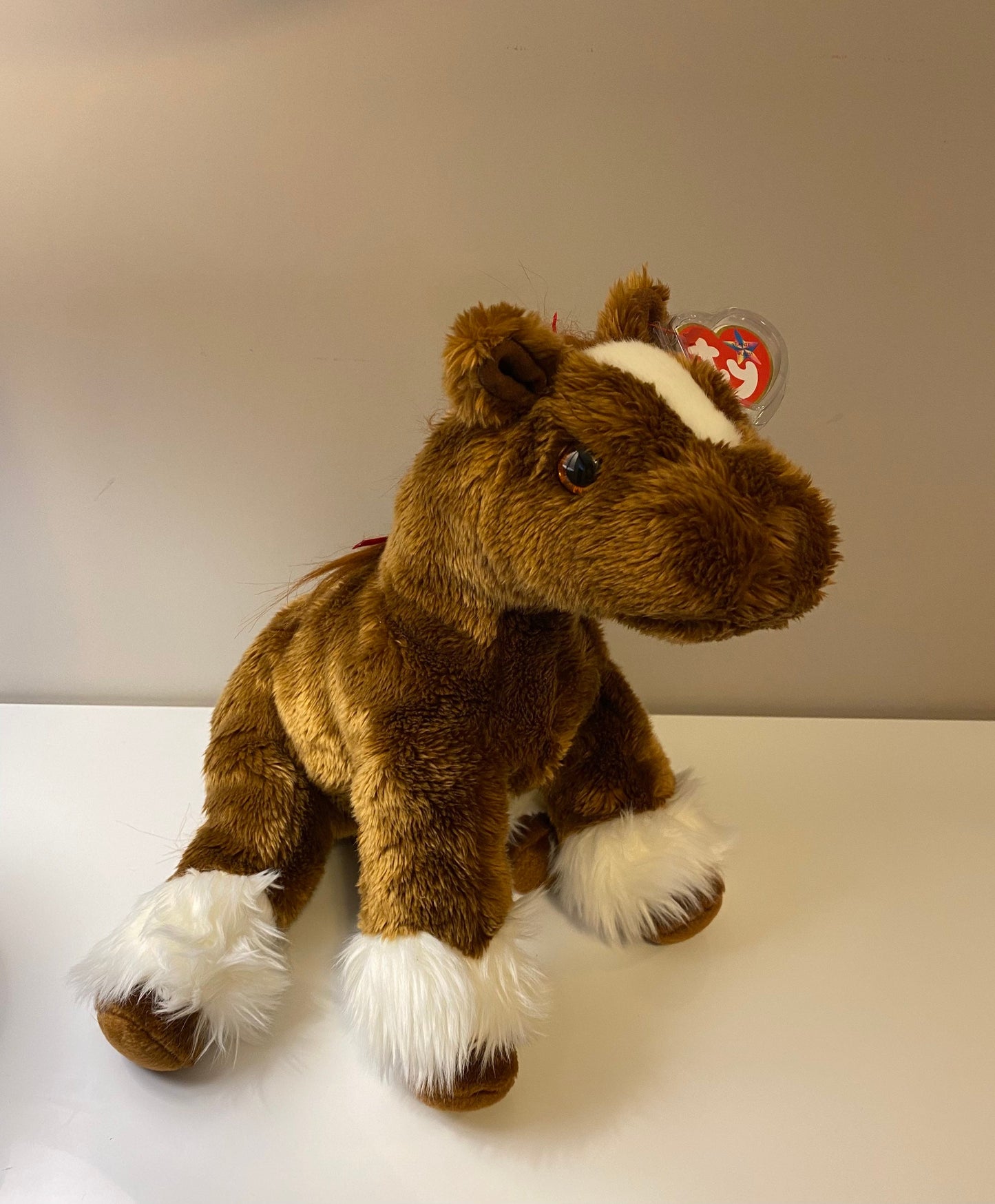 Ty Beanie Buddy Horse “Hoofer” the Clydesdale Horse (13 inch)