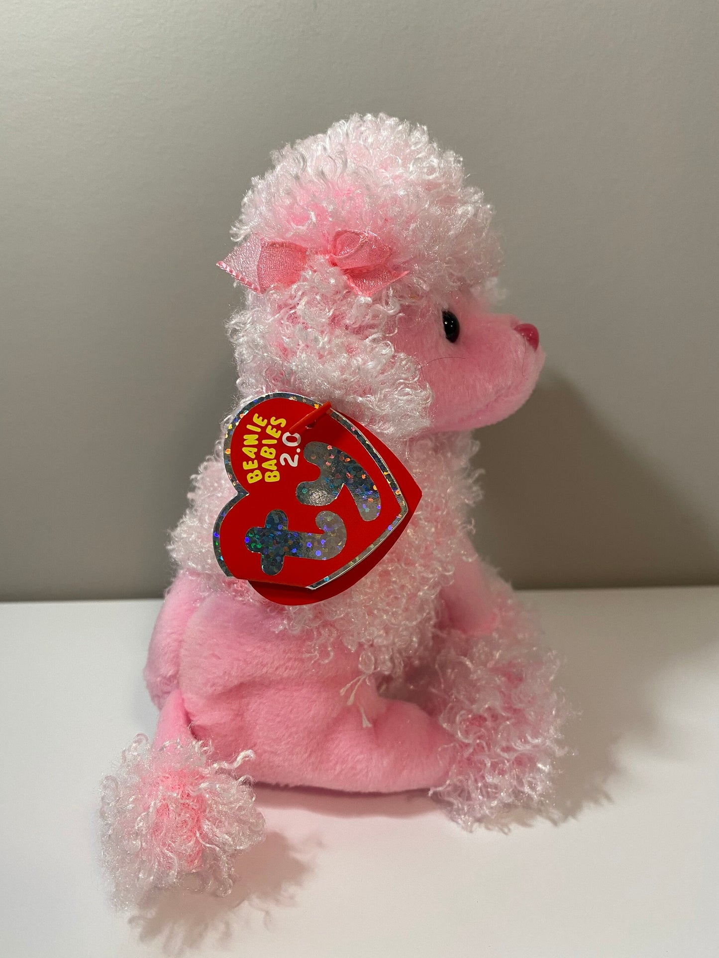 Ty Beanie Baby 2.0 “Duchess” the Pink Poodle! (5.5 inch)