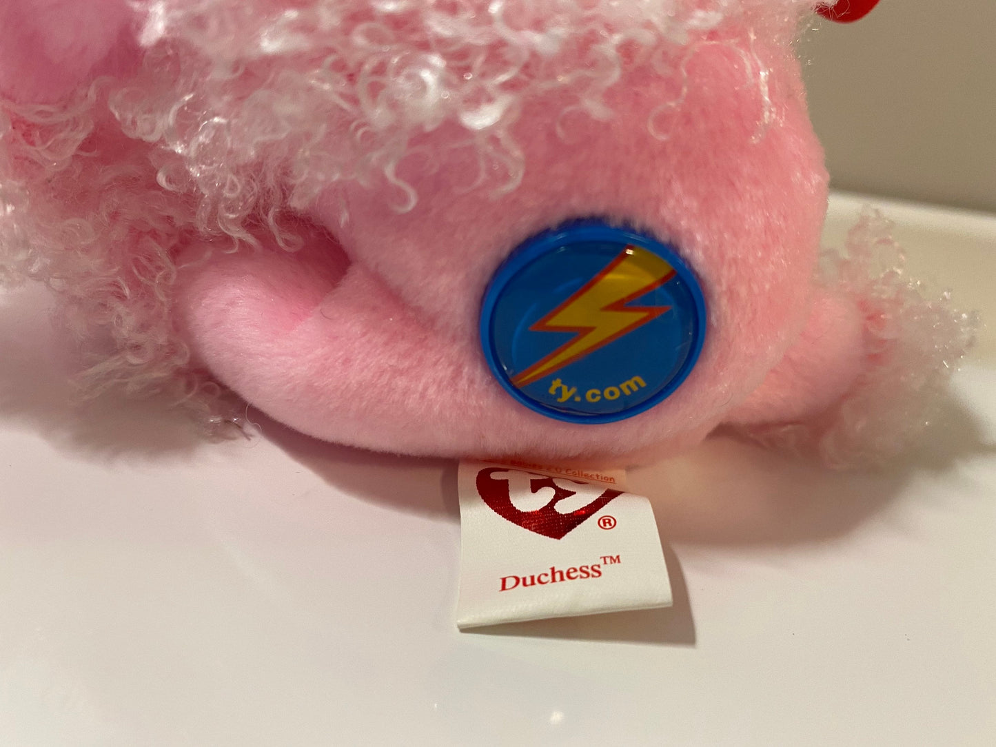 Ty Beanie Baby 2.0 “Duchess” the Pink Poodle! (5.5 inch)