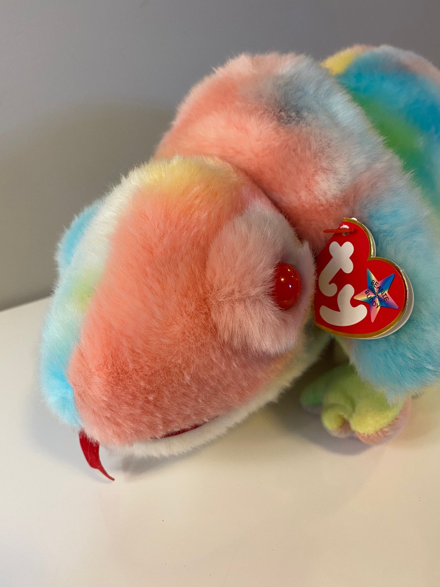 Ty Beanie Buddy “Rainbow” the Tie-Dye Chameleon (12.5 inch)