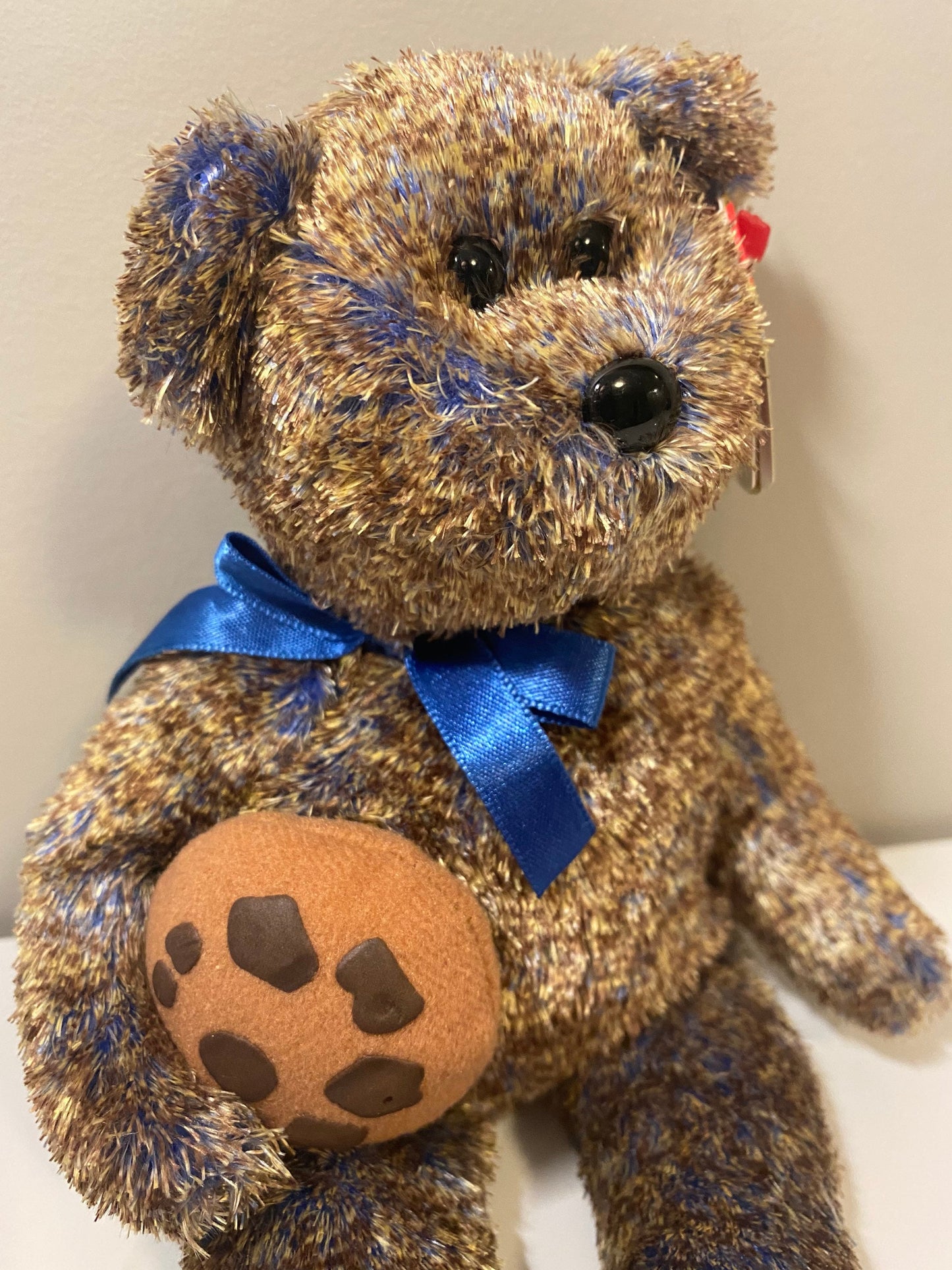 Ty Beanie Baby “Chocolate Chip” the Midwest Airlines Bear! *Rare* (8.5 inch)