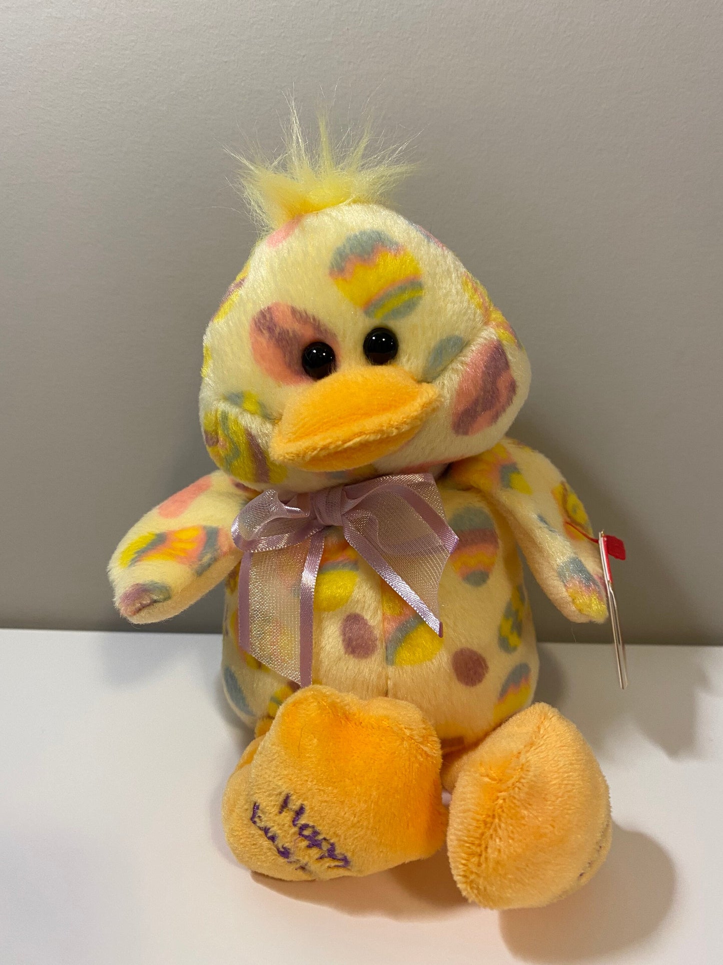 Ty Beanie Baby “Quackington” the Easter Duck! (6 inch)