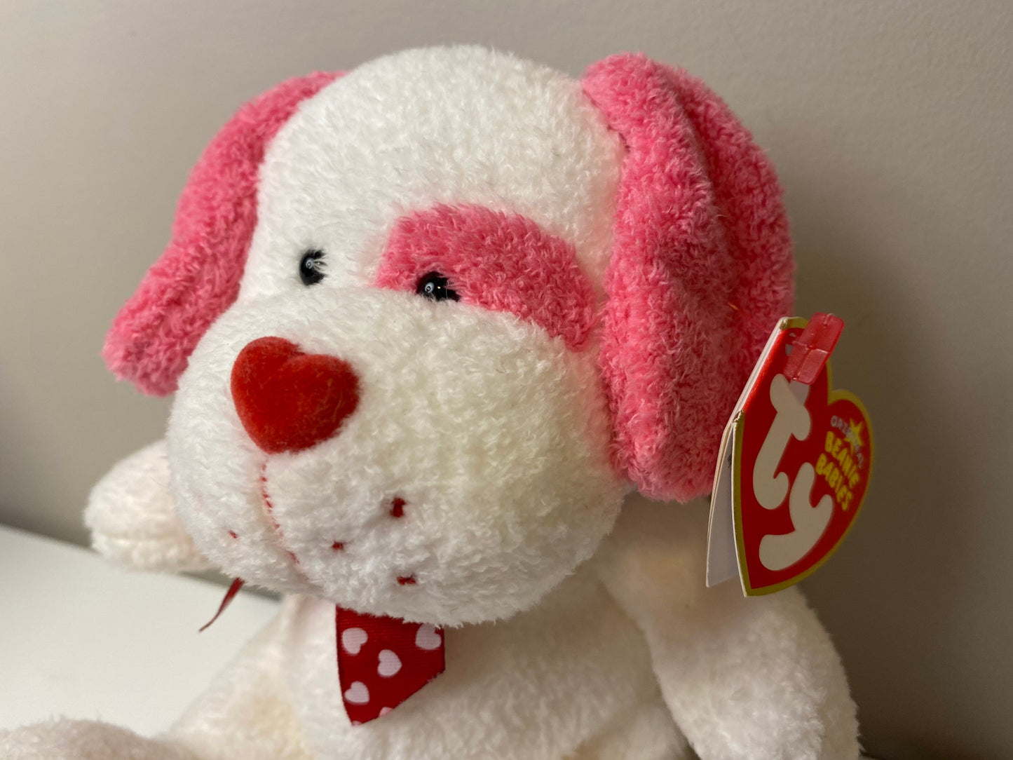 Ty Beanie Baby “Lovesick” the Puppy Dog! (7 inch)