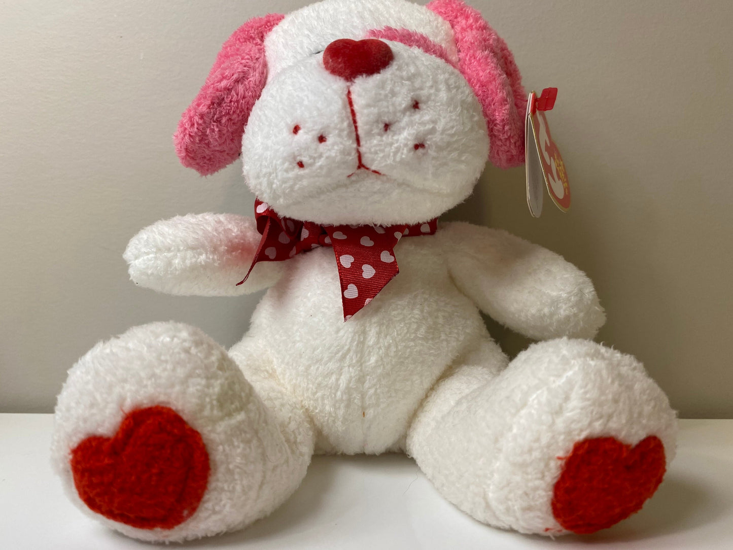 Ty Beanie Baby “Lovesick” the Puppy Dog! (7 inch)