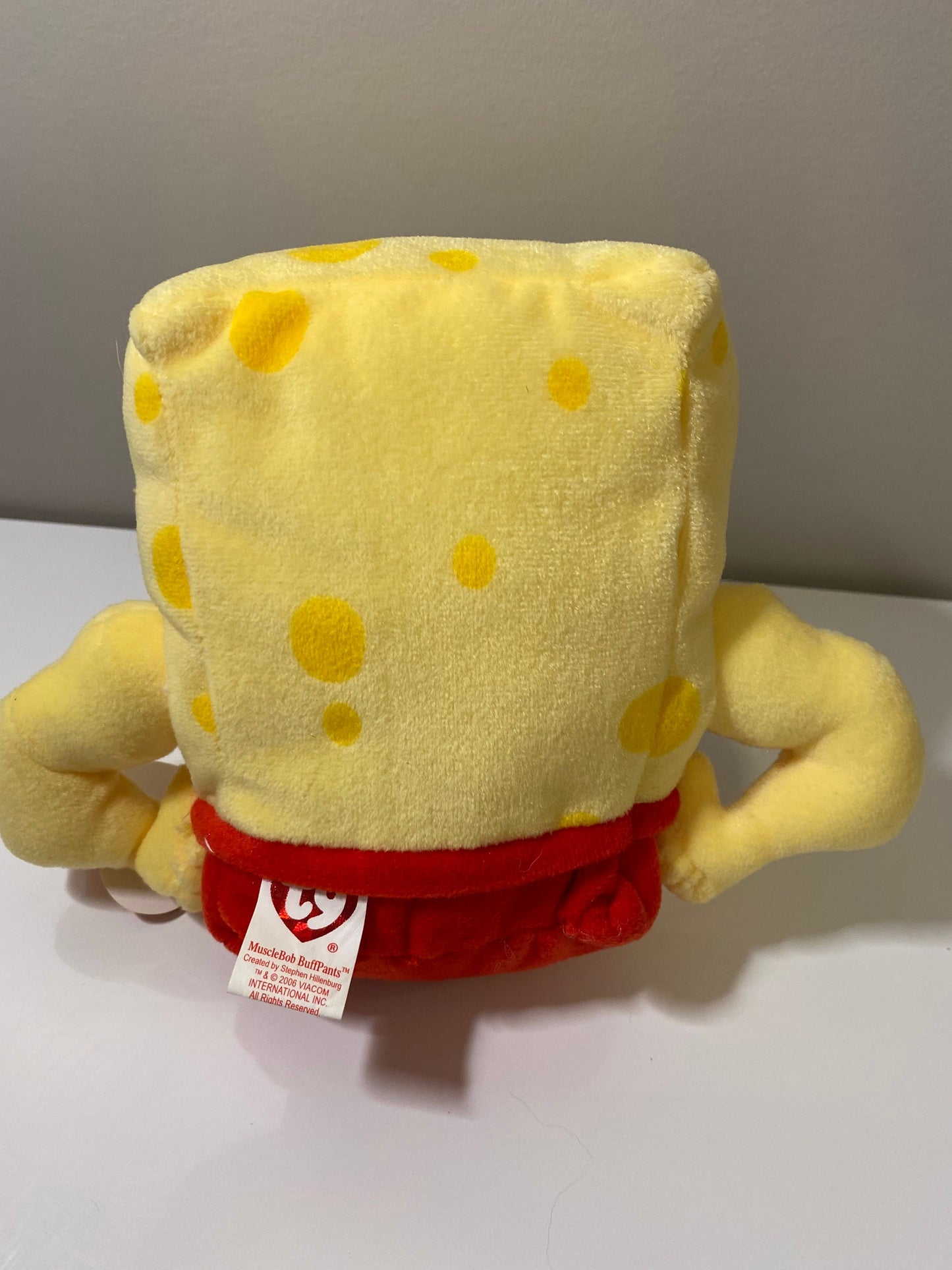 Ty Beanie Baby “MuscleBob Buffpants” - SpongeBob SquarePants! (8 inch)