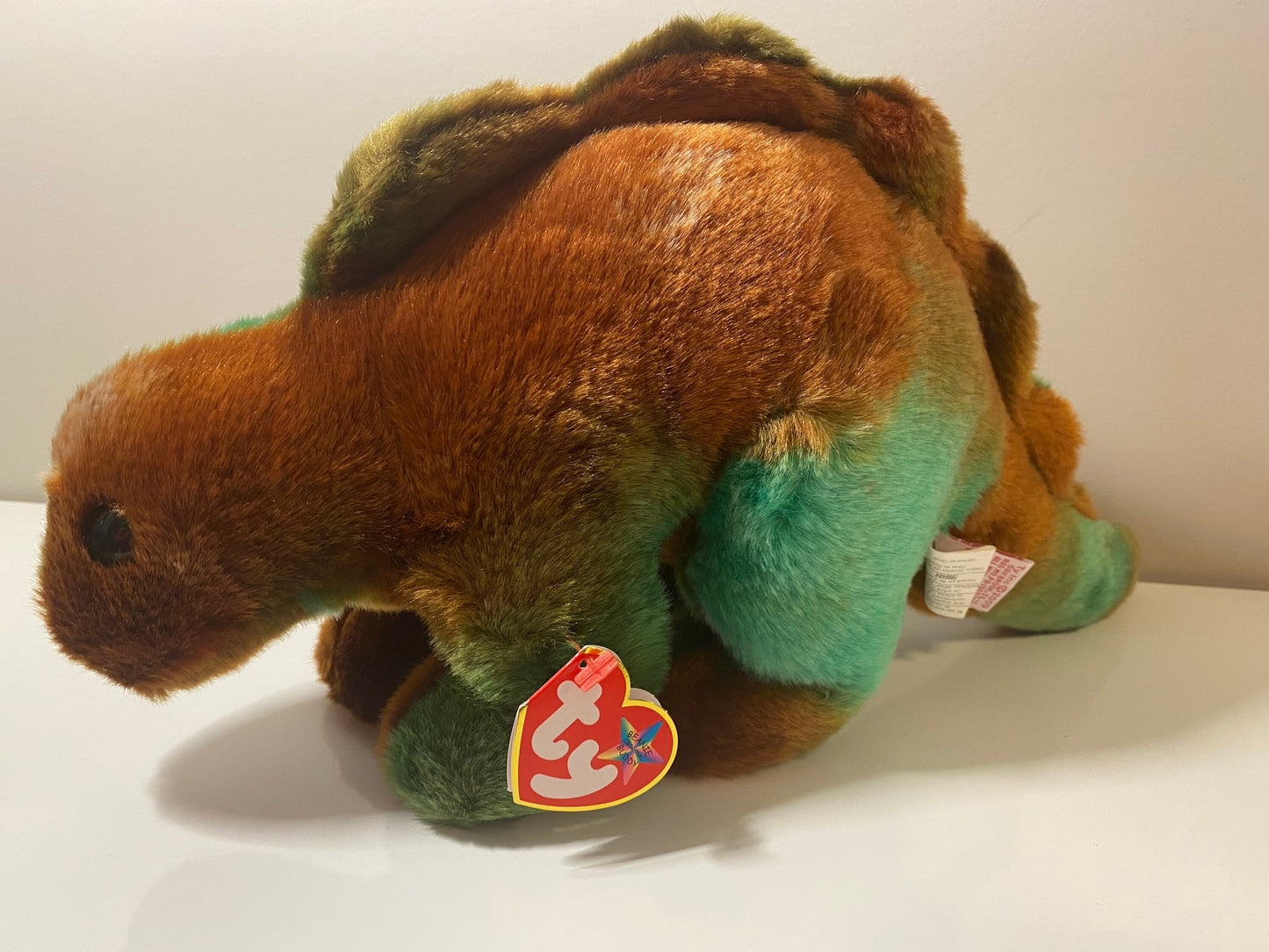 Ty Beanie Buddy “Steg” the Dinosaur - Exact colouring varies (13 inch)