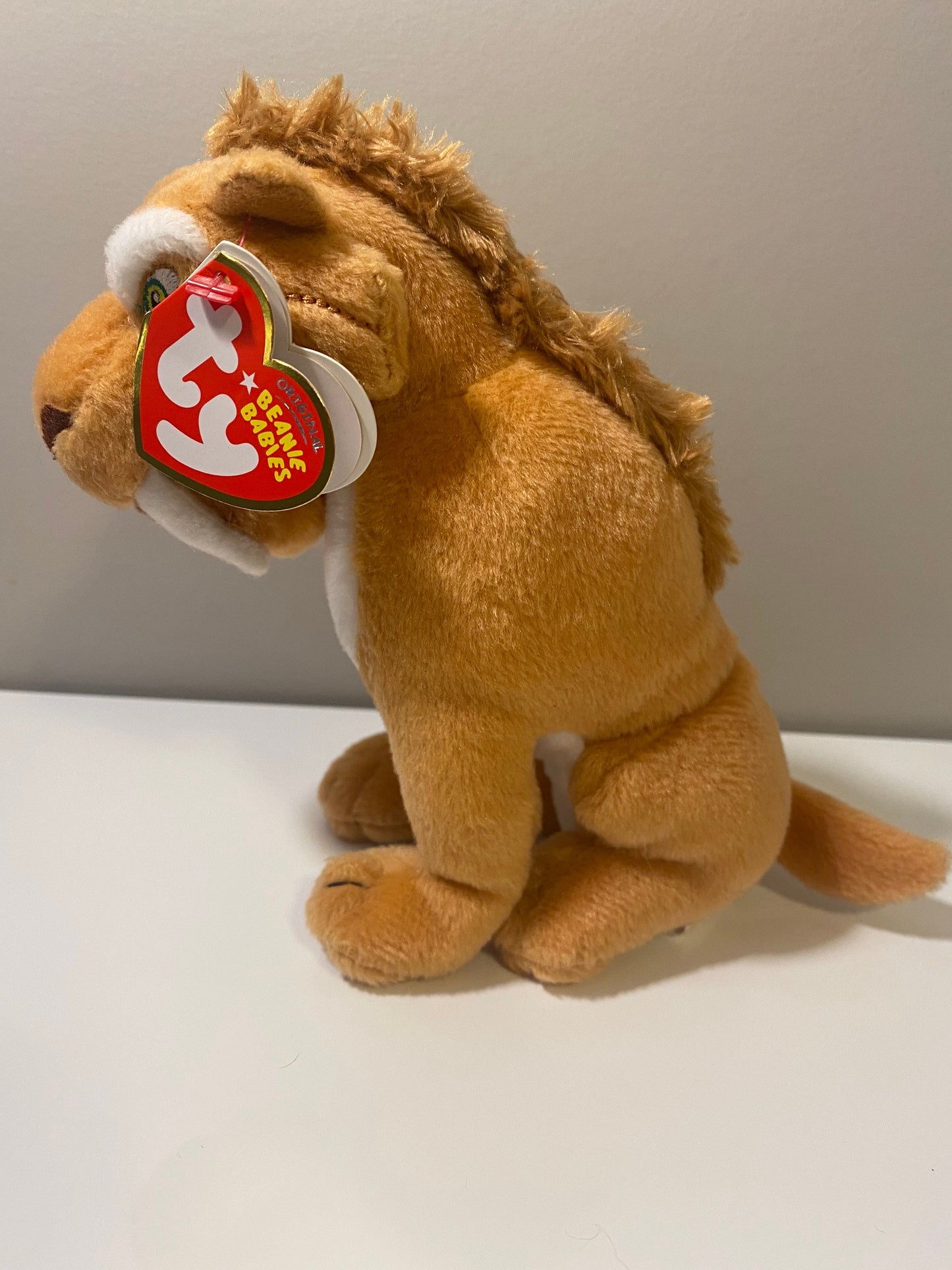 Ty Beanie Baby “Diego” the Sabertooth Tiger - Ice Age 3 Movie - *Rare* (6 inch)