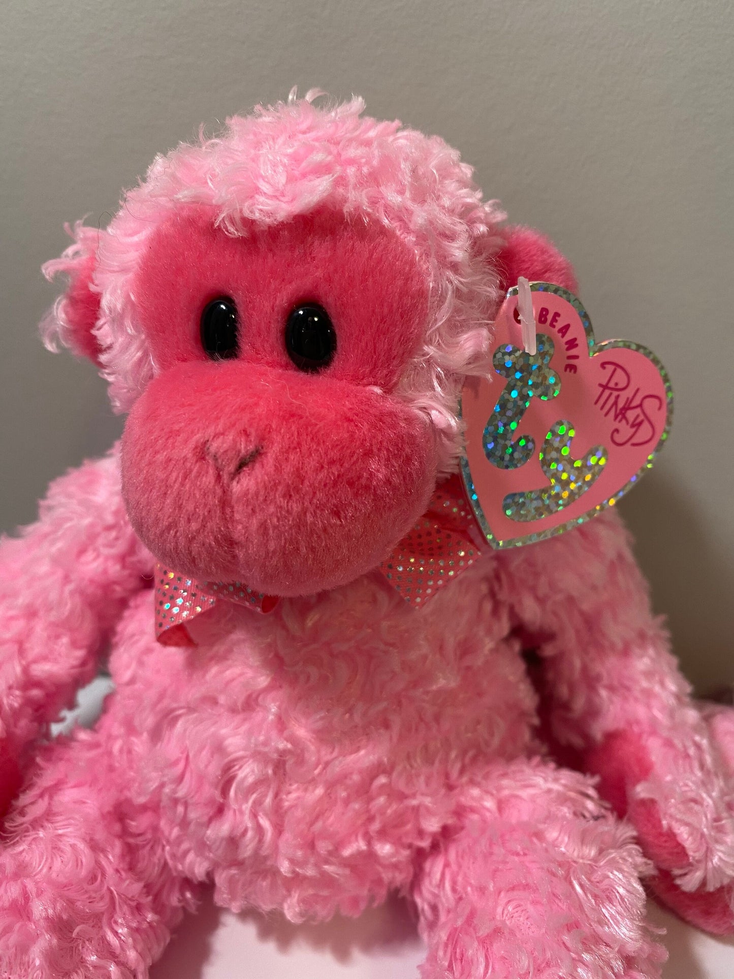 TY Beanie Baby “Julep” the Pink Monkey! (6 inch)