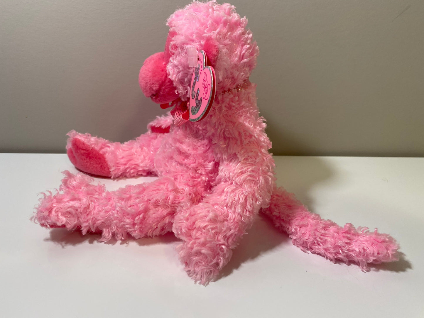 TY Beanie Baby “Julep” the Pink Monkey! (6 inch)