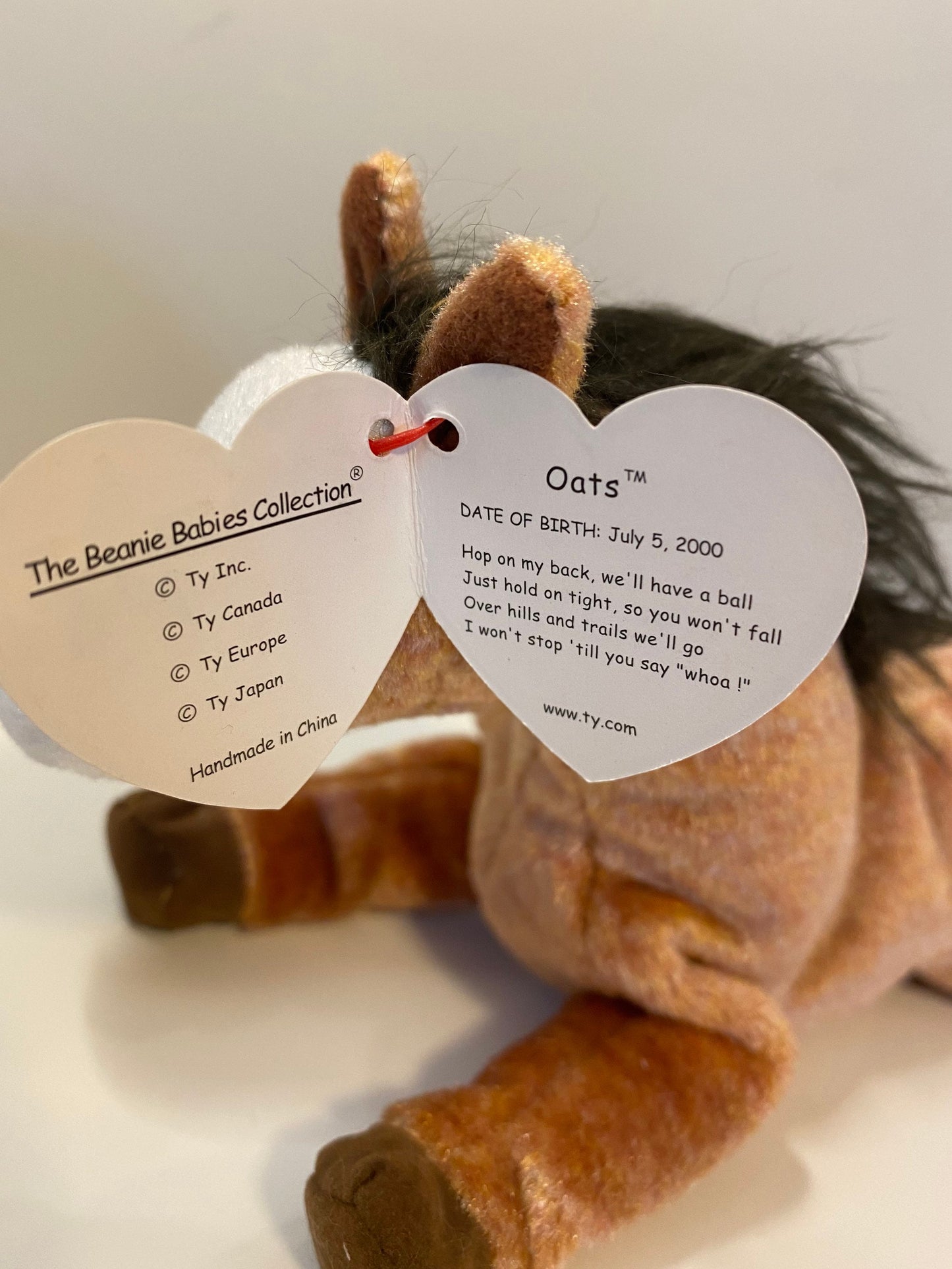 Ty Beanie Baby “Oats” the Horse! (7 inch)