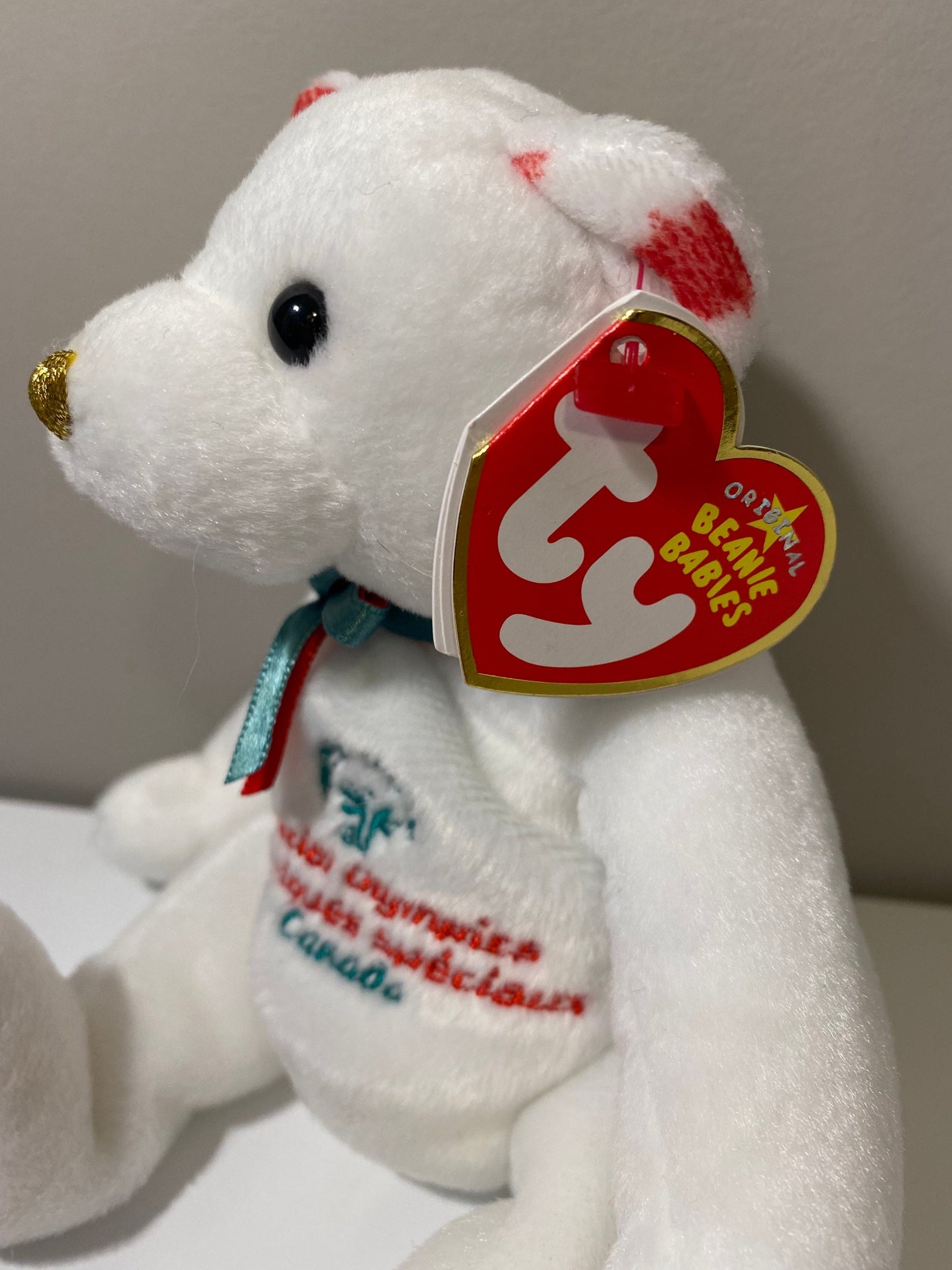 Ty Beanie Baby Special Olympics Bear - GOLD! - *Extremely Rare* Collectors Edition! Ty only produced 333 of these Bears Worldwide!