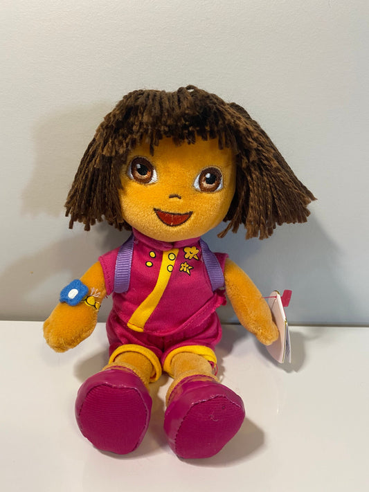 Ty Beanie Baby “Dora” the Dora the Explorer  Doll! *China version* Hello from China: Nee-How!