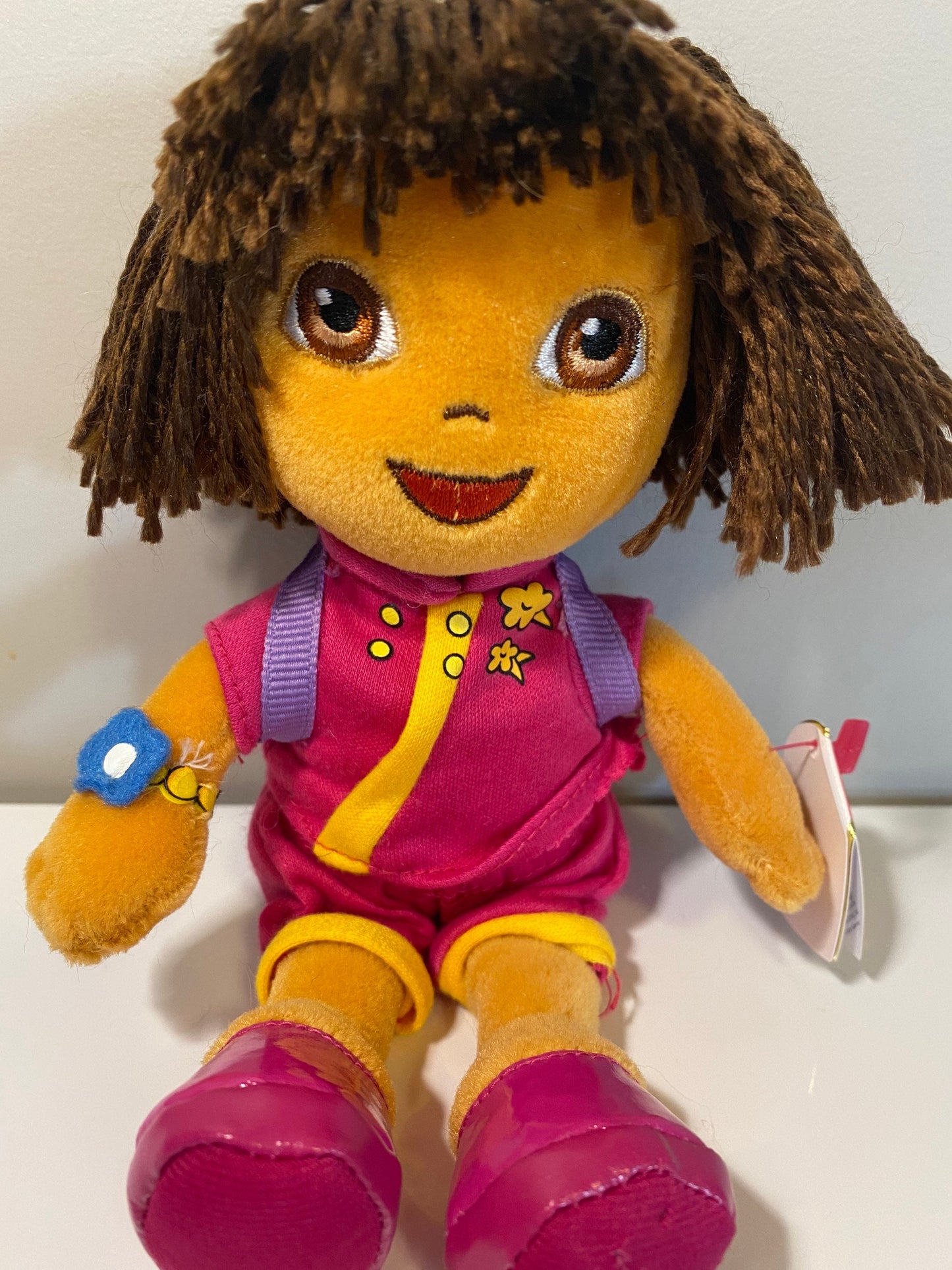 Ty Beanie Baby “Dora” the Dora the Explorer  Doll! *China version* Hello from China: Nee-How!