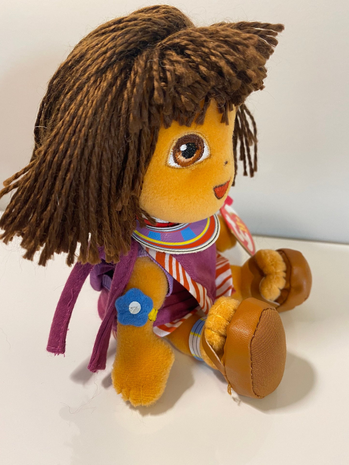 Ty Beanie Baby “Dora” from Dora the Explorer - Tanzania version! (7.5 inch)