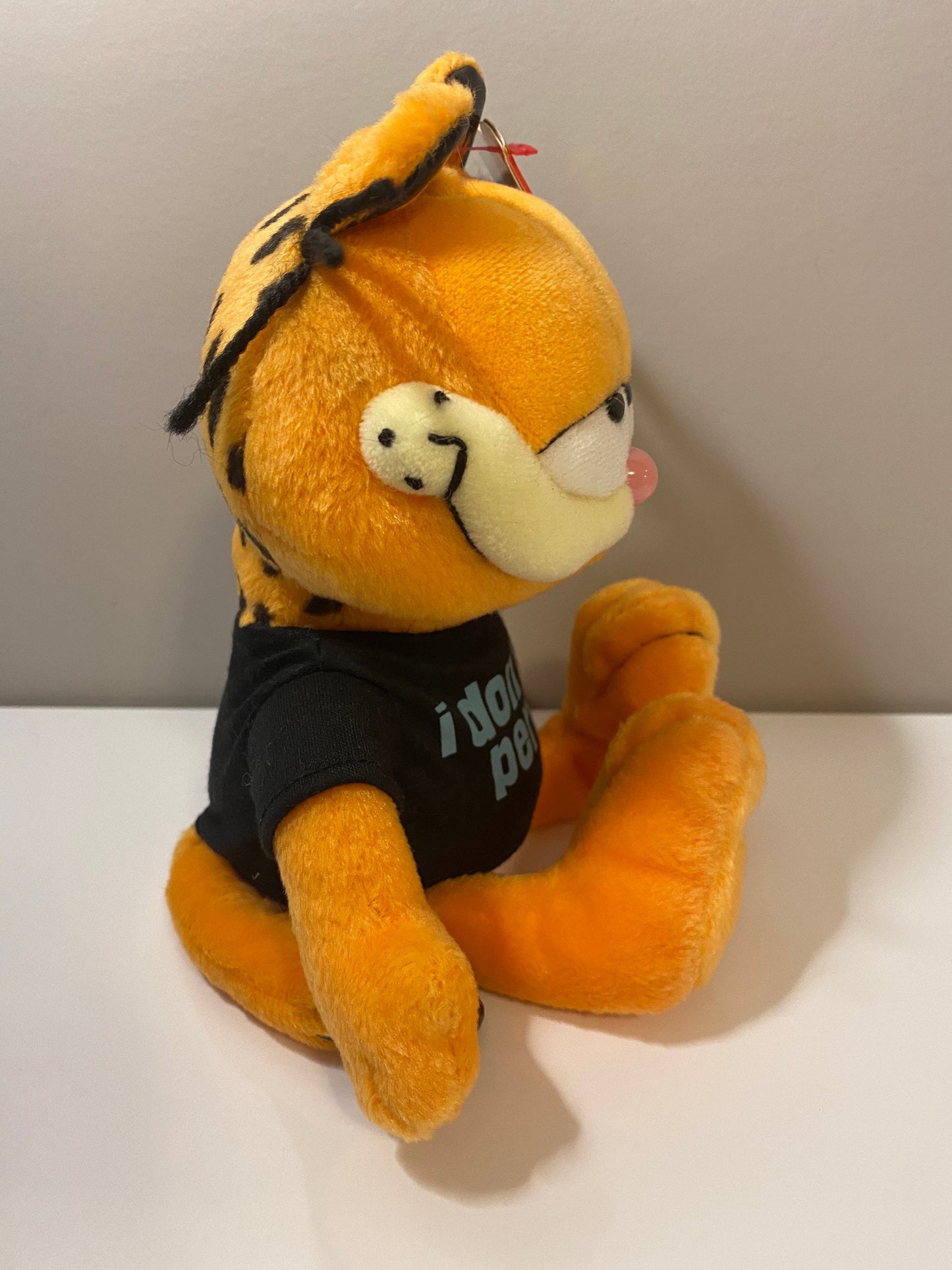 Ty Beanie Baby Garfield the Cat - I don’t do perky! (9 inch)