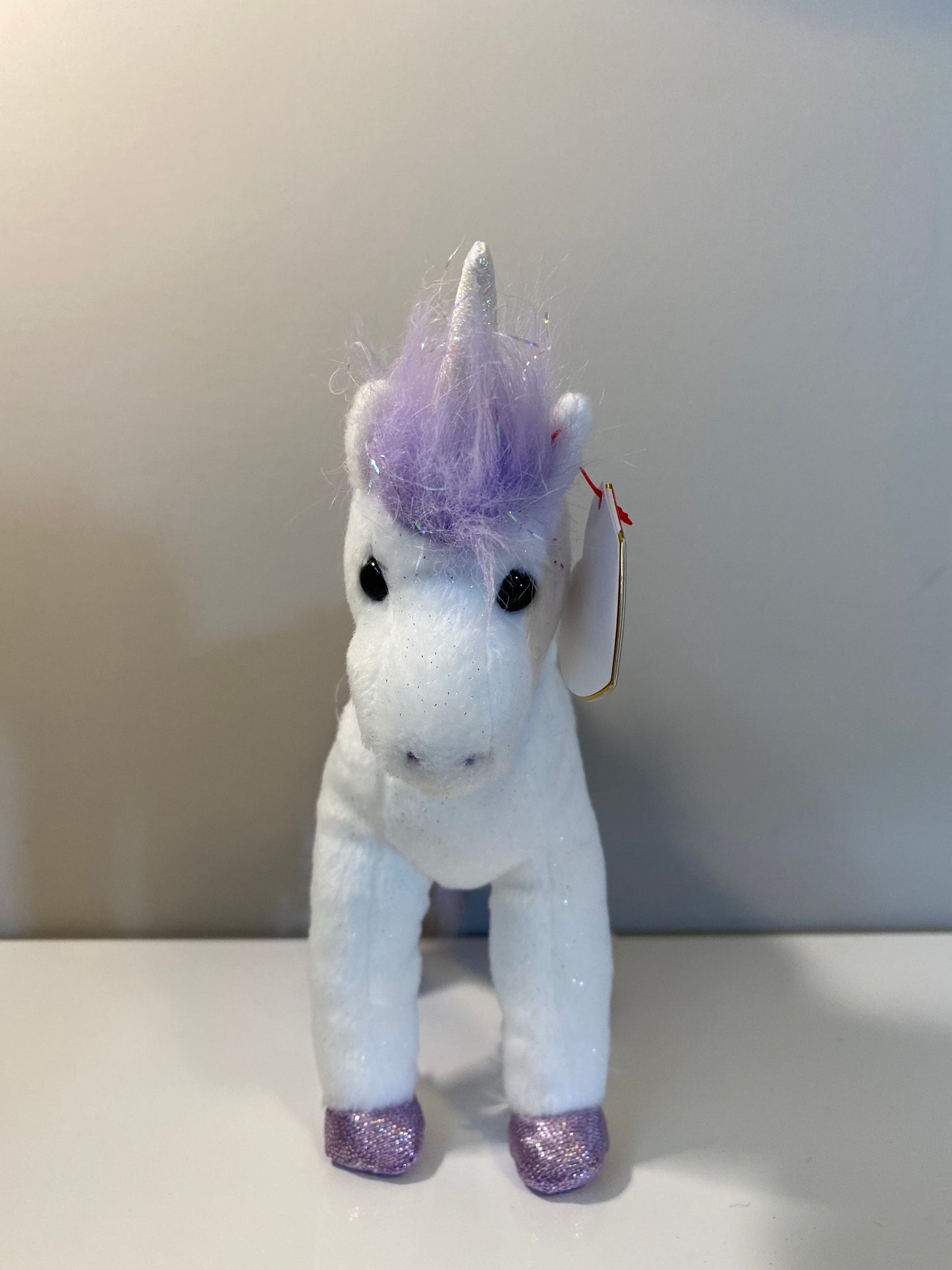 Ty Beanie Baby “Fortress” the Unicorn ie! *Rare* (7 inch)